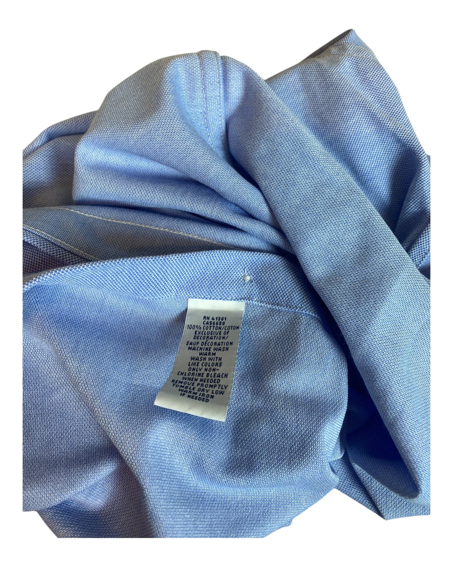 Polo Ralph Lauren Knit Oxfordhemd hellblau Größe M