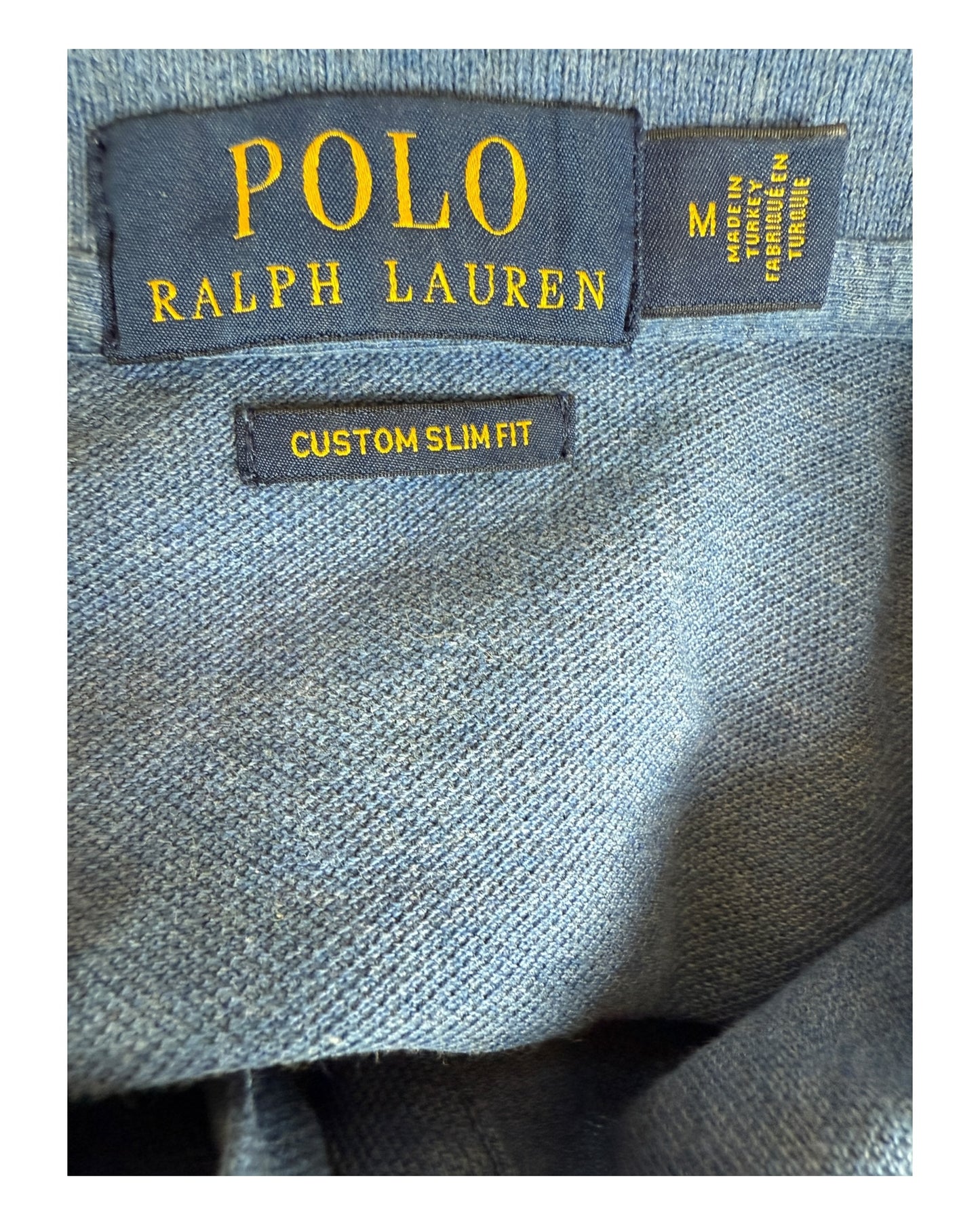 Polo Ralph Lauren Poloshirt blau Größe M