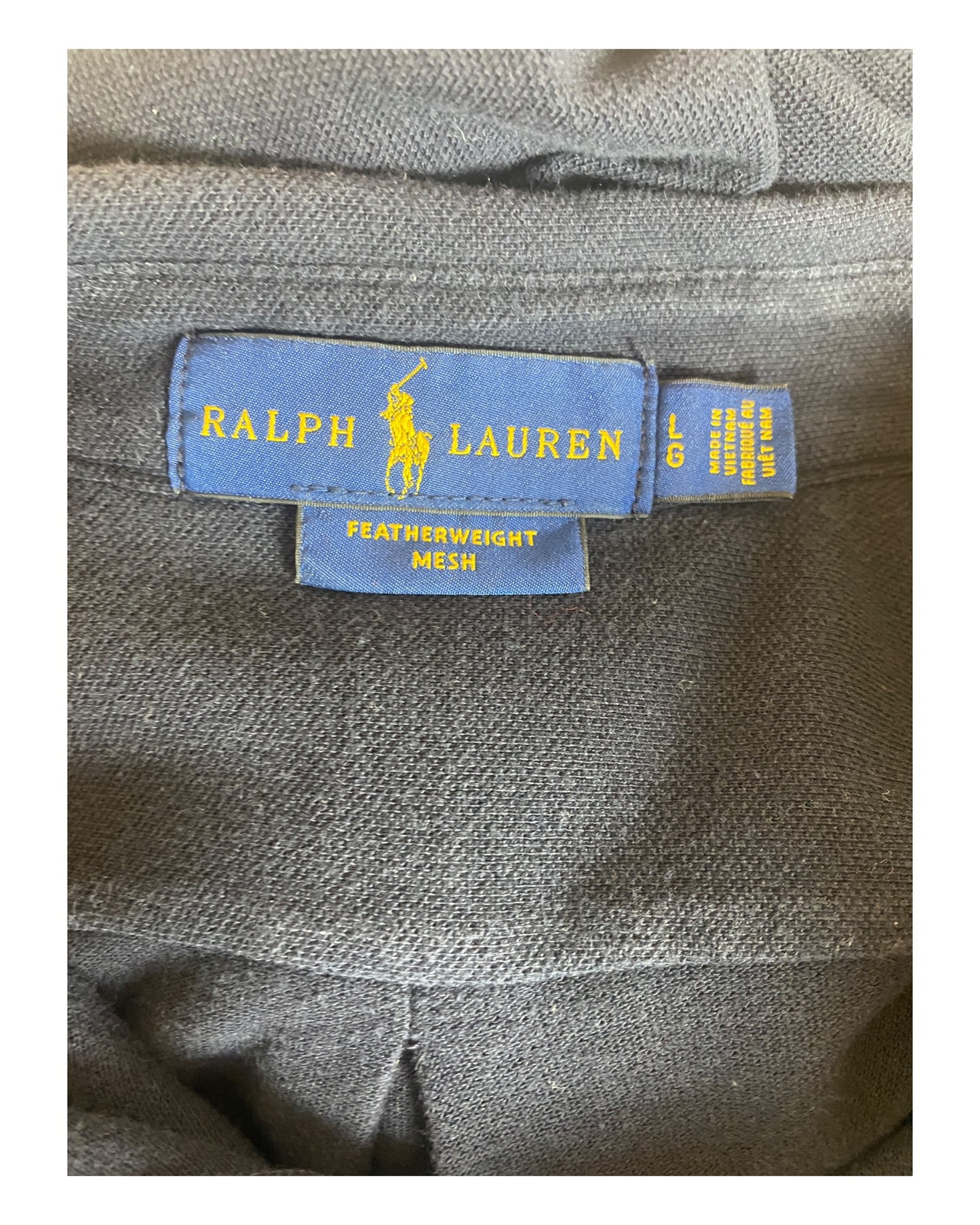 Polo Ralph Lauren Hemd marineblau Größe L