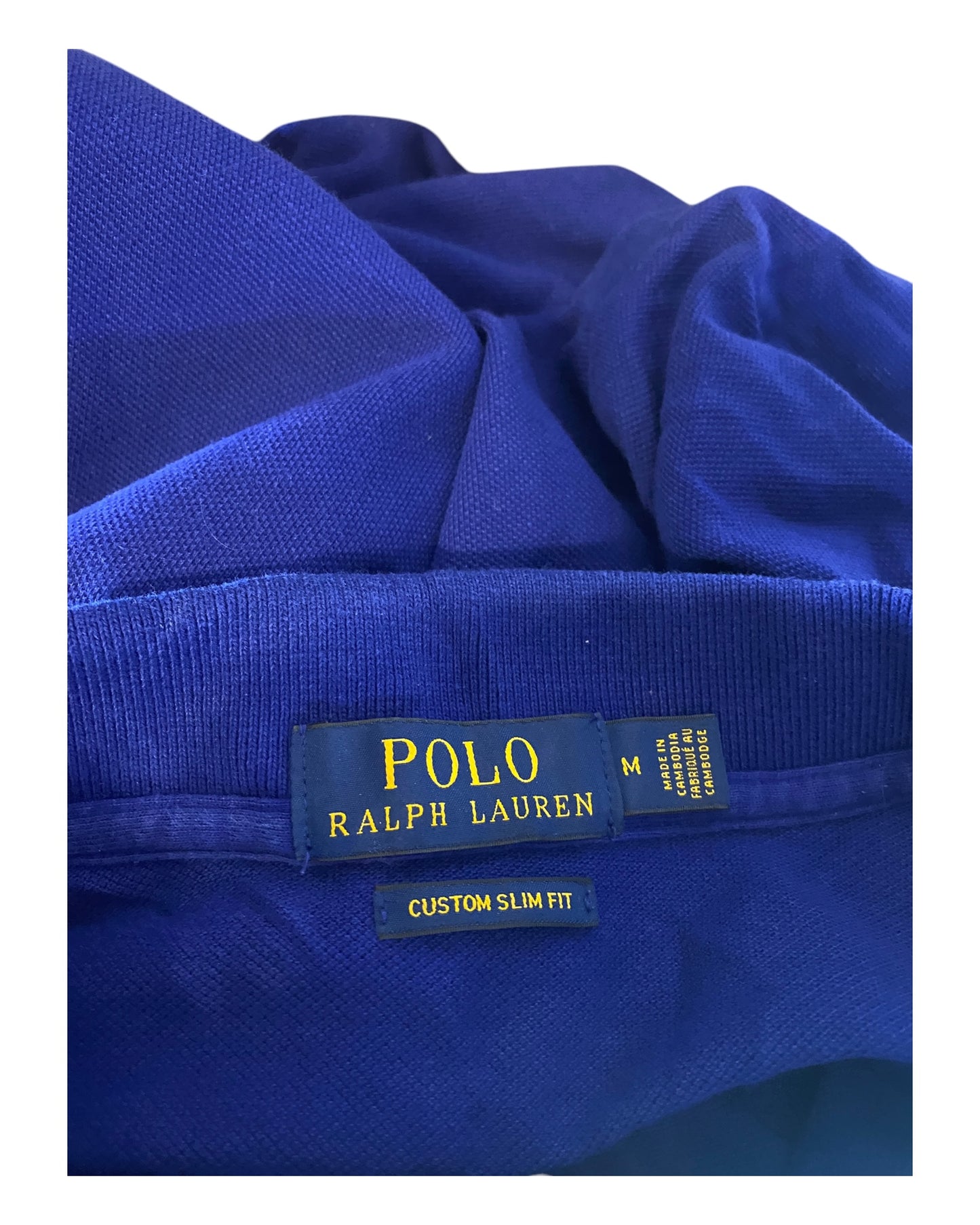 Polo Ralph Lauren Poloshirt royal Größe M