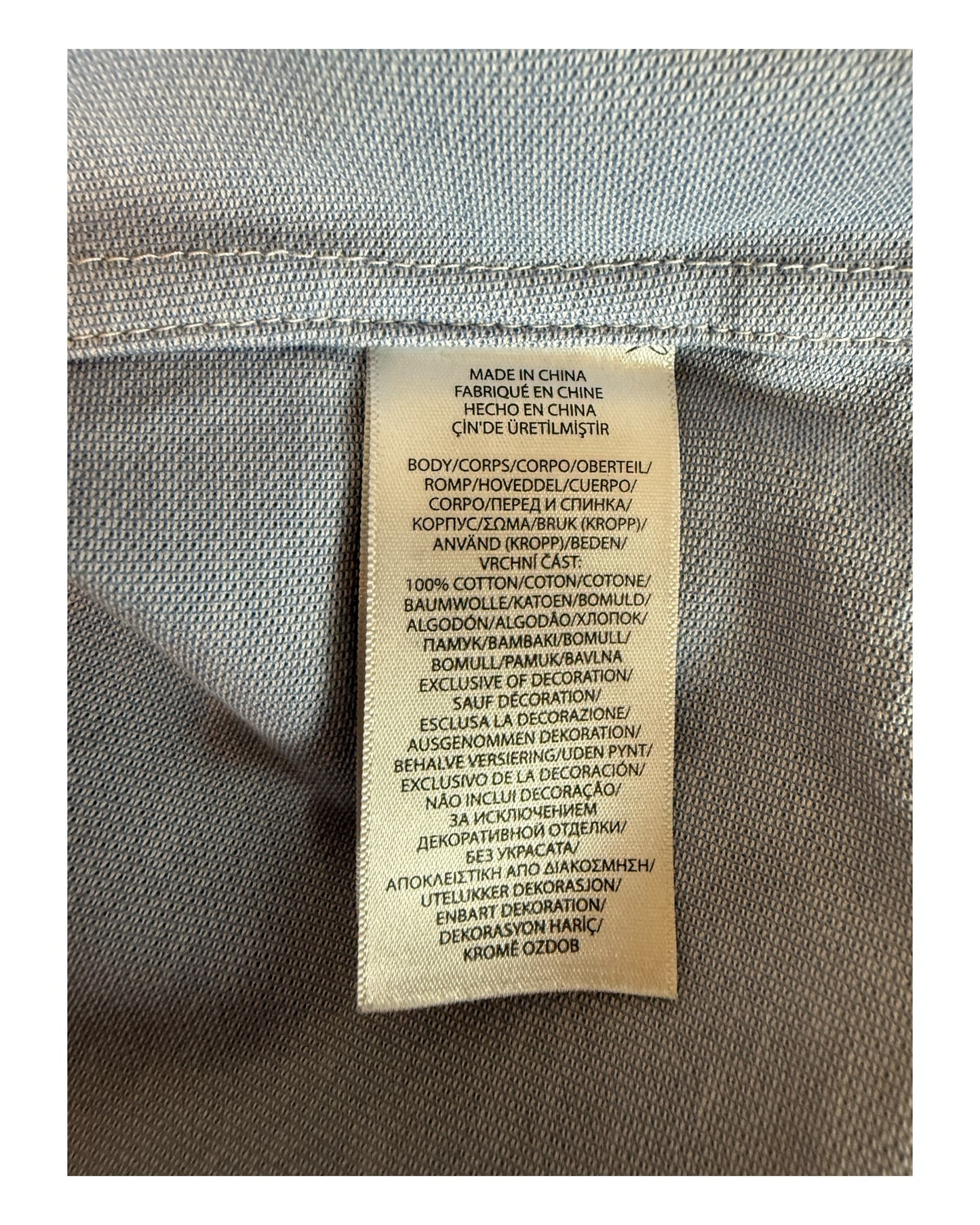 Polo Ralph Lauren Knit Oxfordhemd hellblau Größe L