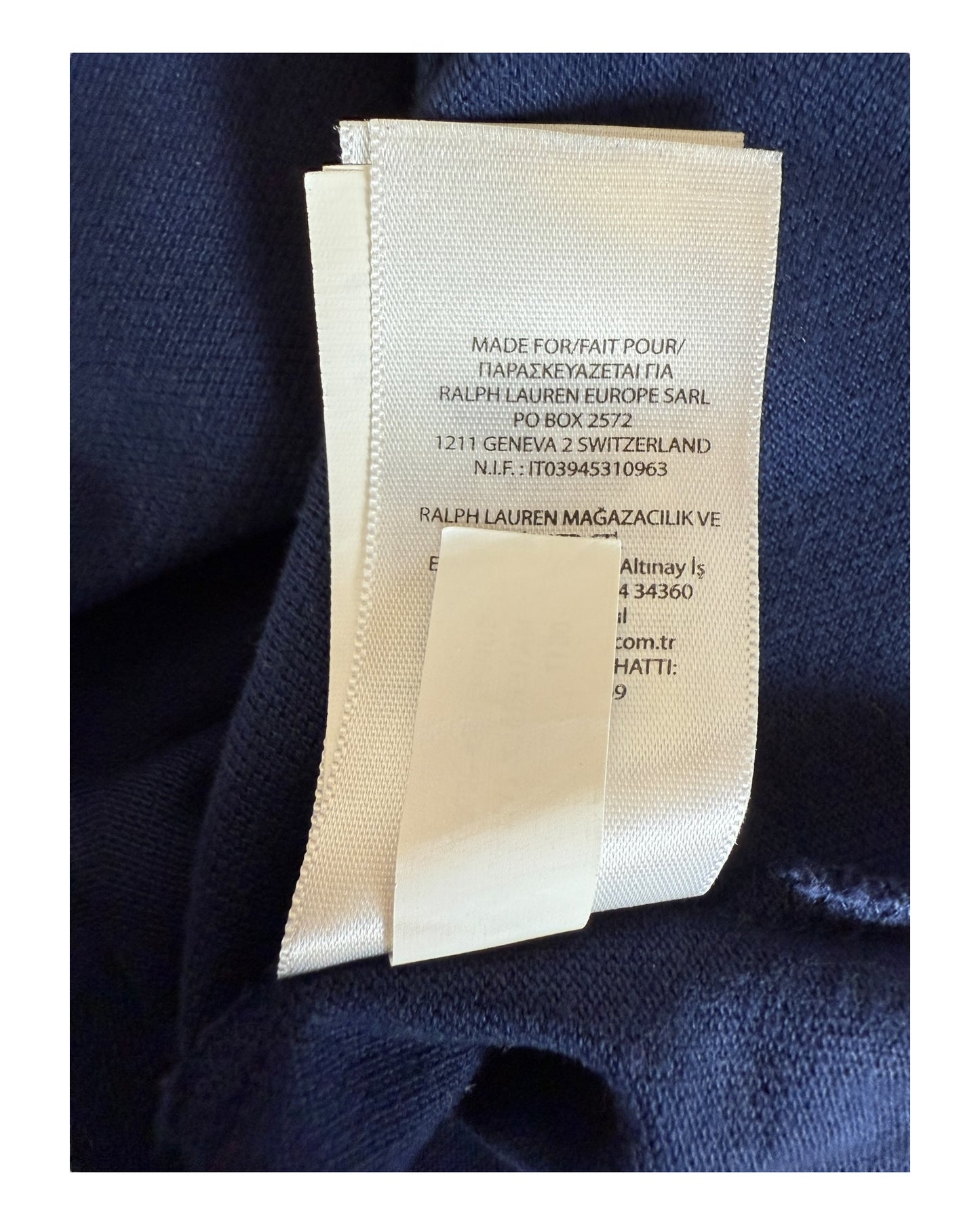 Polo Ralph Lauren Poloshirt marineblau Größe M