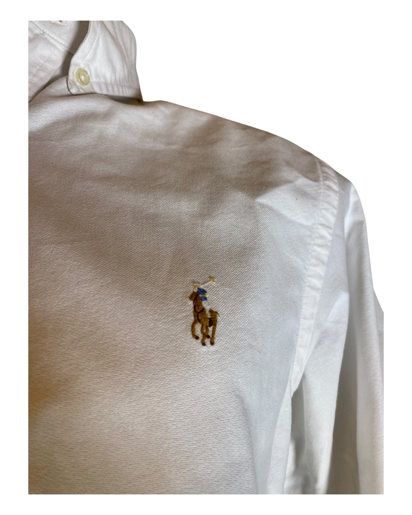 Polo Ralph Lauren Oxfordhemd weiß Größe M