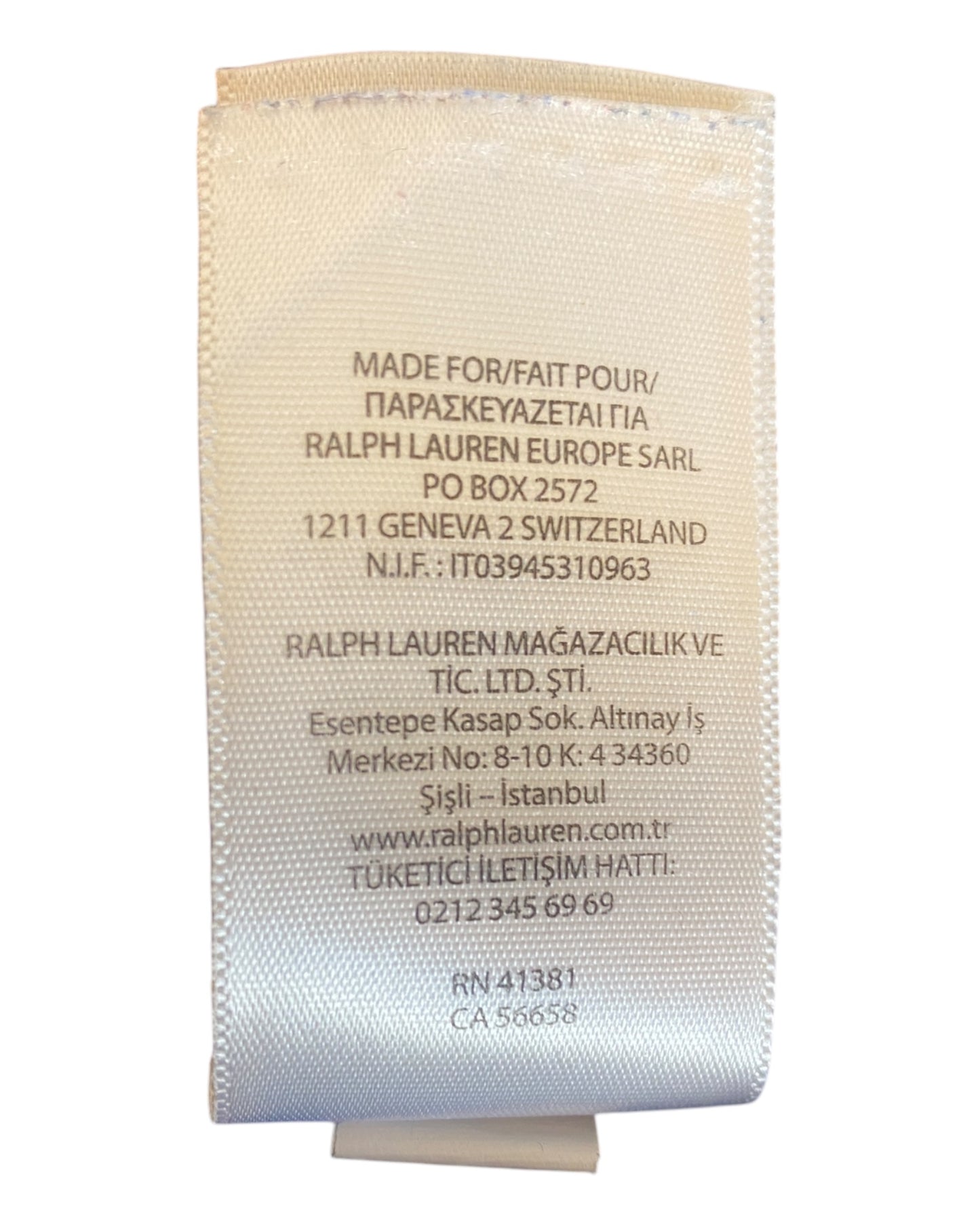 Polo Ralph Lauren Poloshirt marineblau meliert Größe L