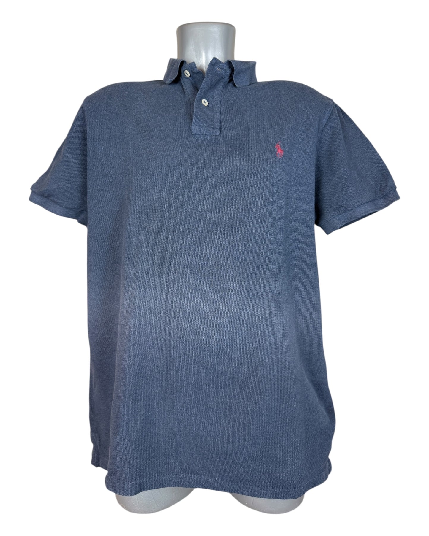 Polo Ralph Lauren Poloshirt marineblau meliert Größe L