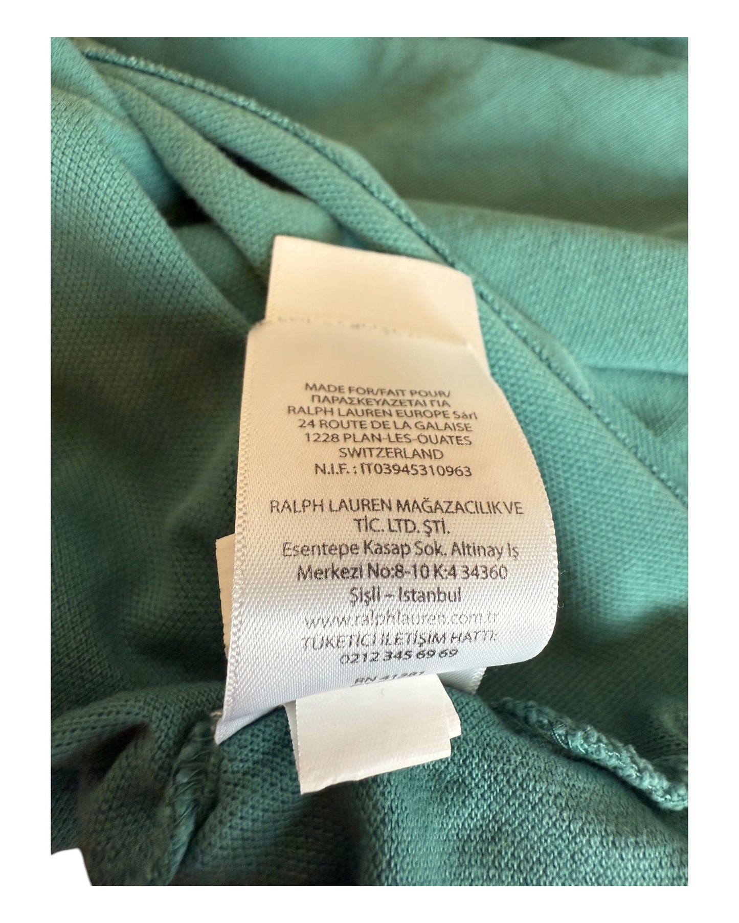 Polo Ralph Lauren Poloshirt grün Größe L