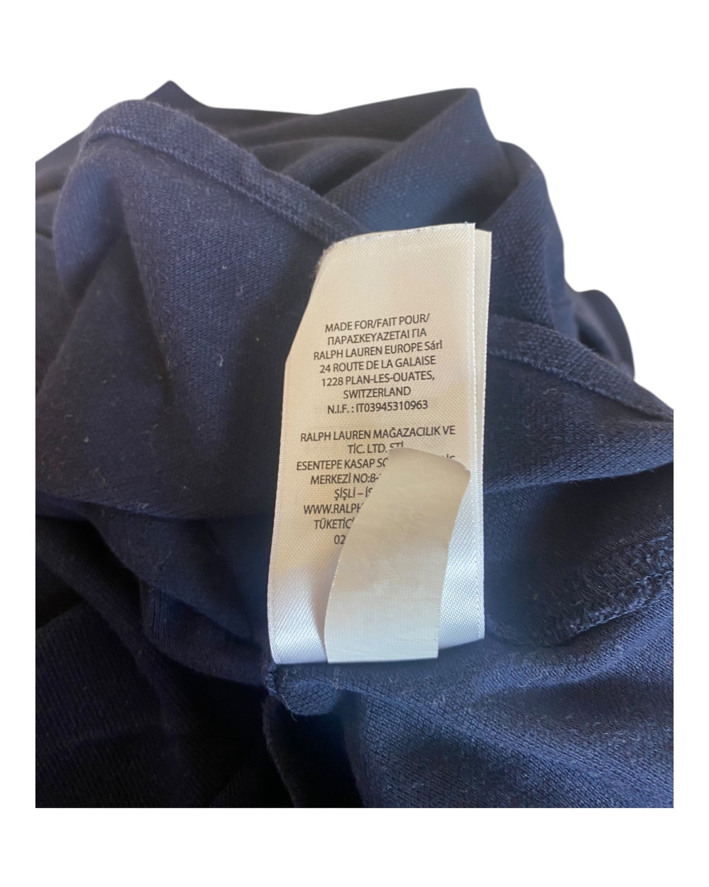 Polo Ralph Lauren Hemd marineblau Größe S