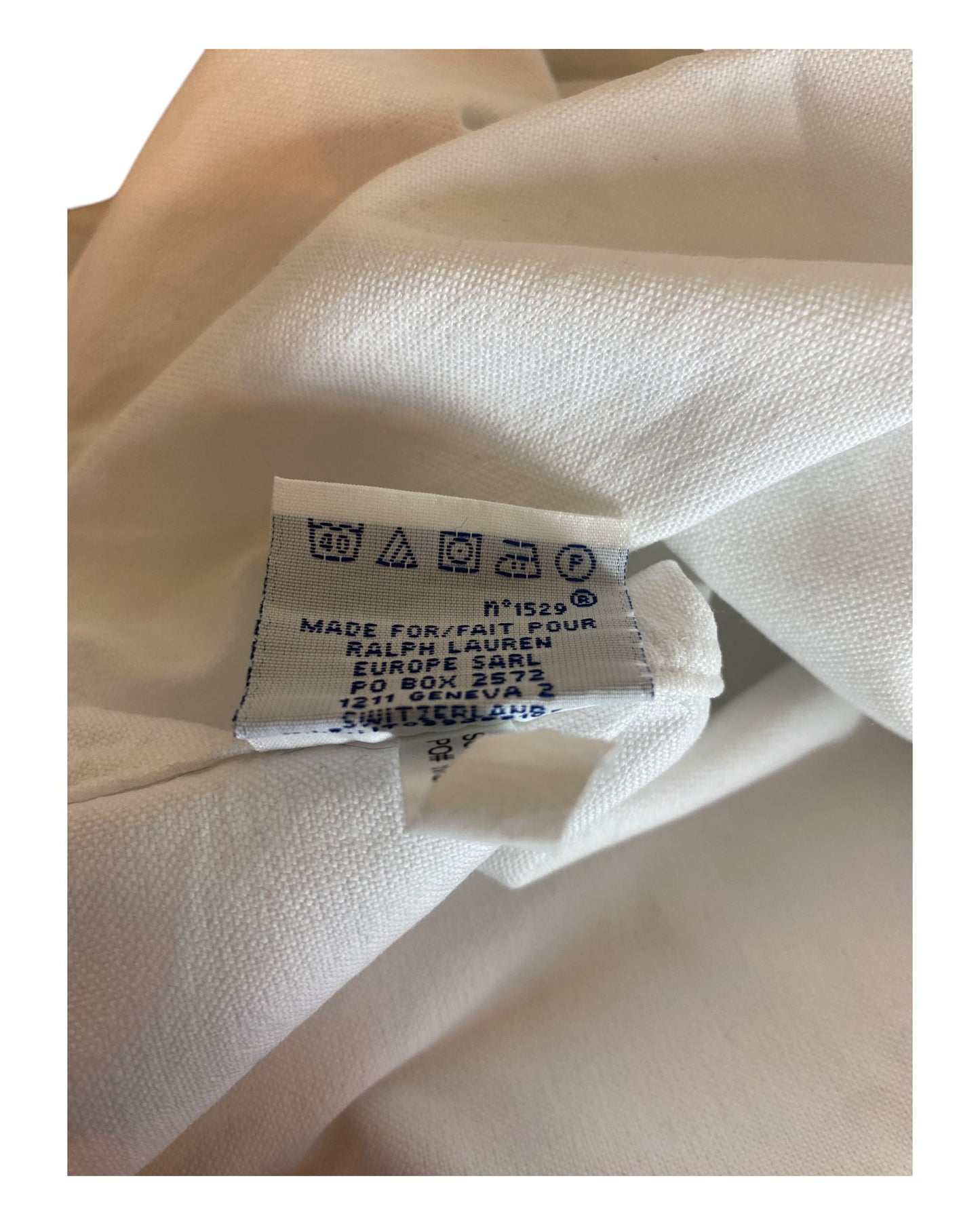 Polo Ralph Lauren Oxford shirt white size M