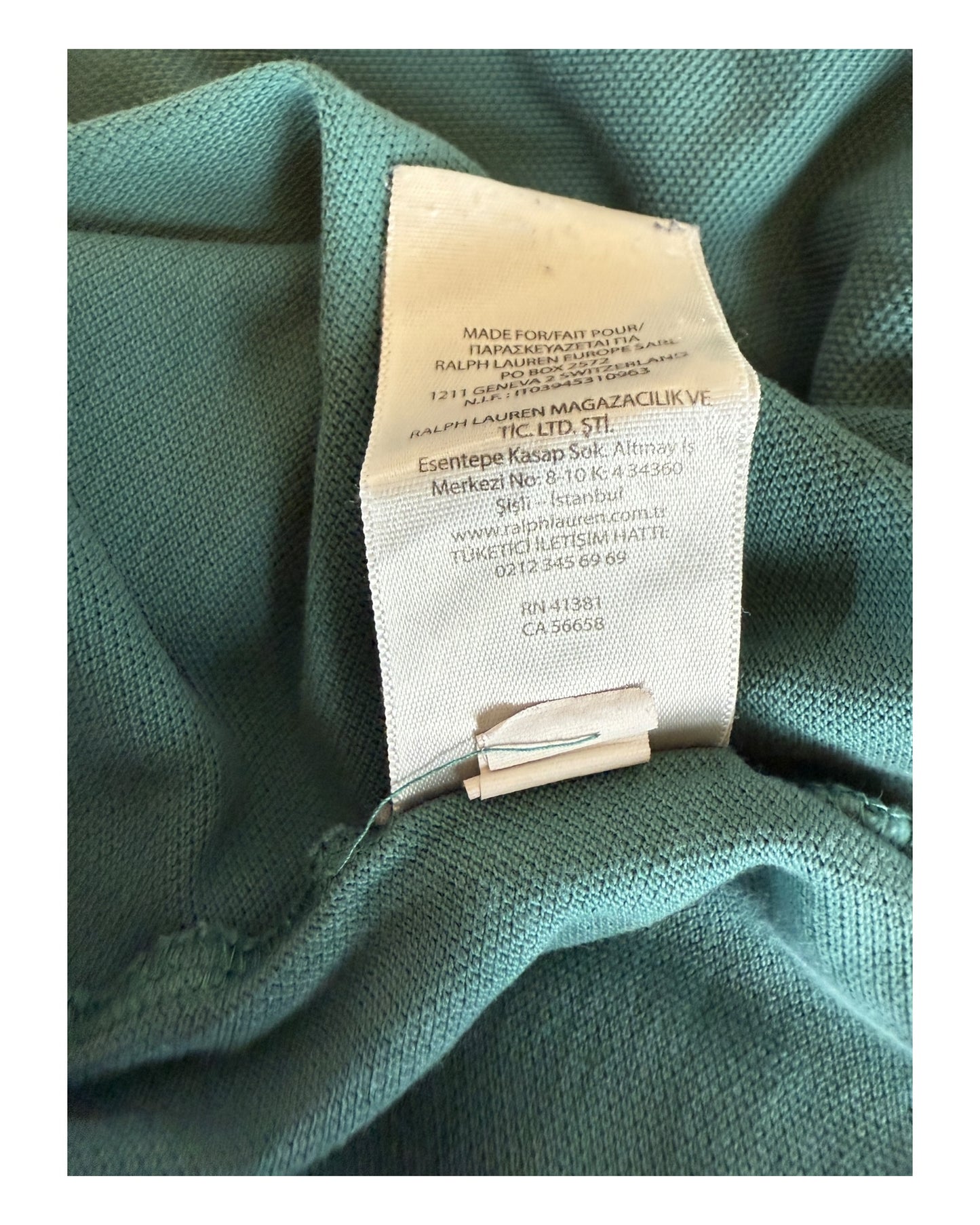 Polo Ralph Lauren Poloshirt grün Größe L