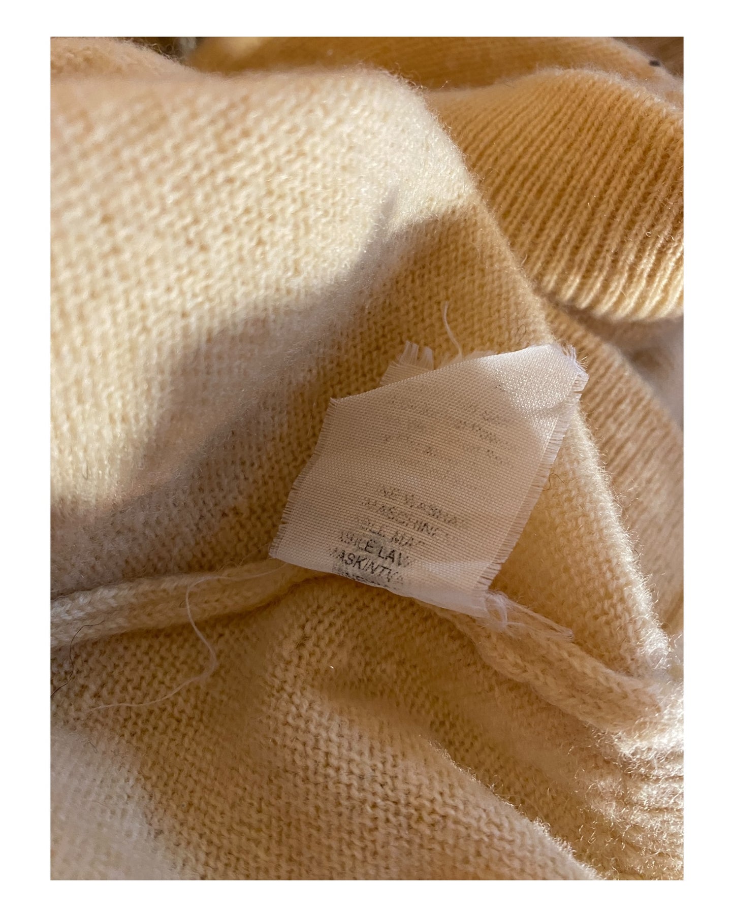 Burberry Cardigan creme weiß Größe L