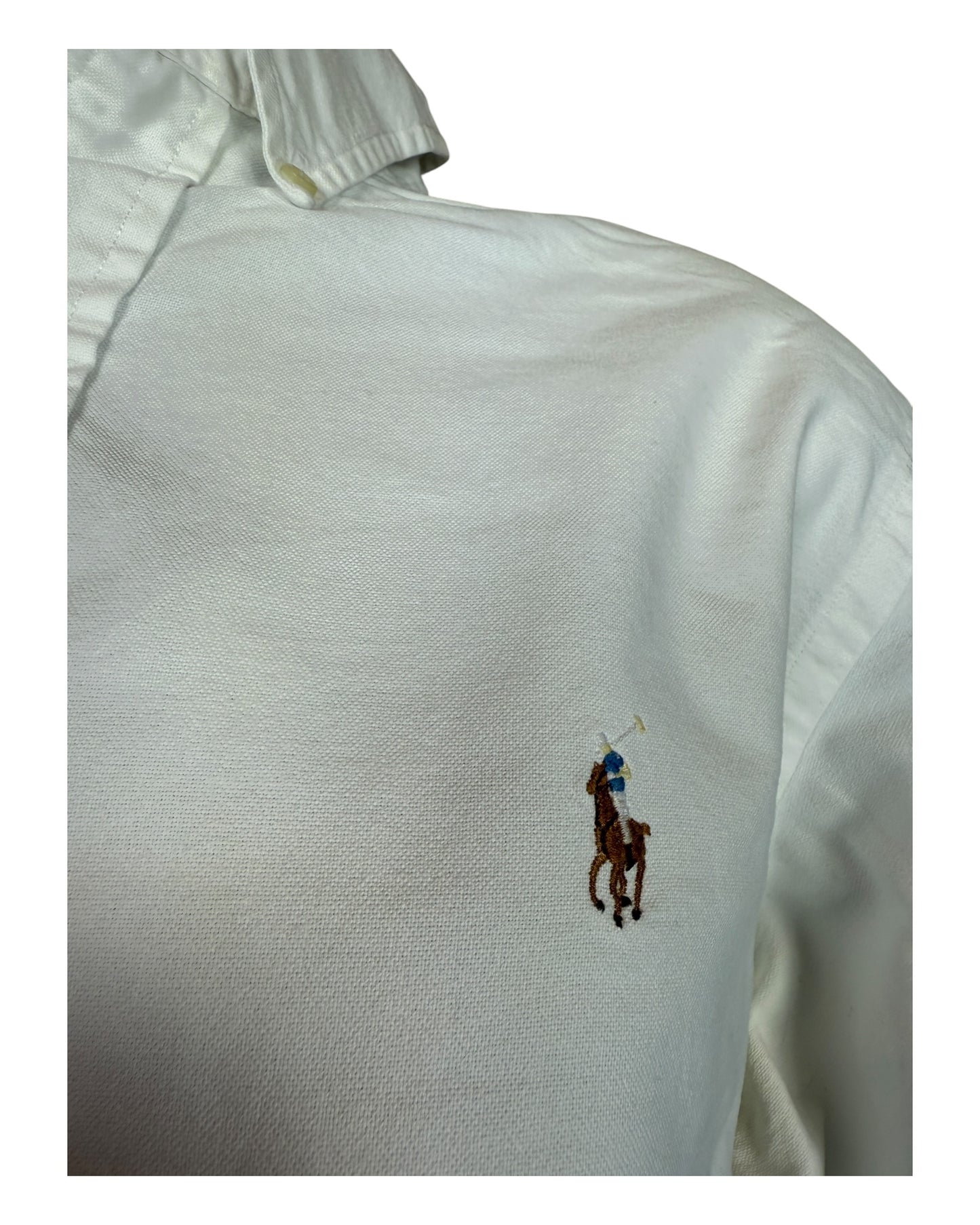 Polo Ralph Lauren Oxfordhemd weiß Größe L