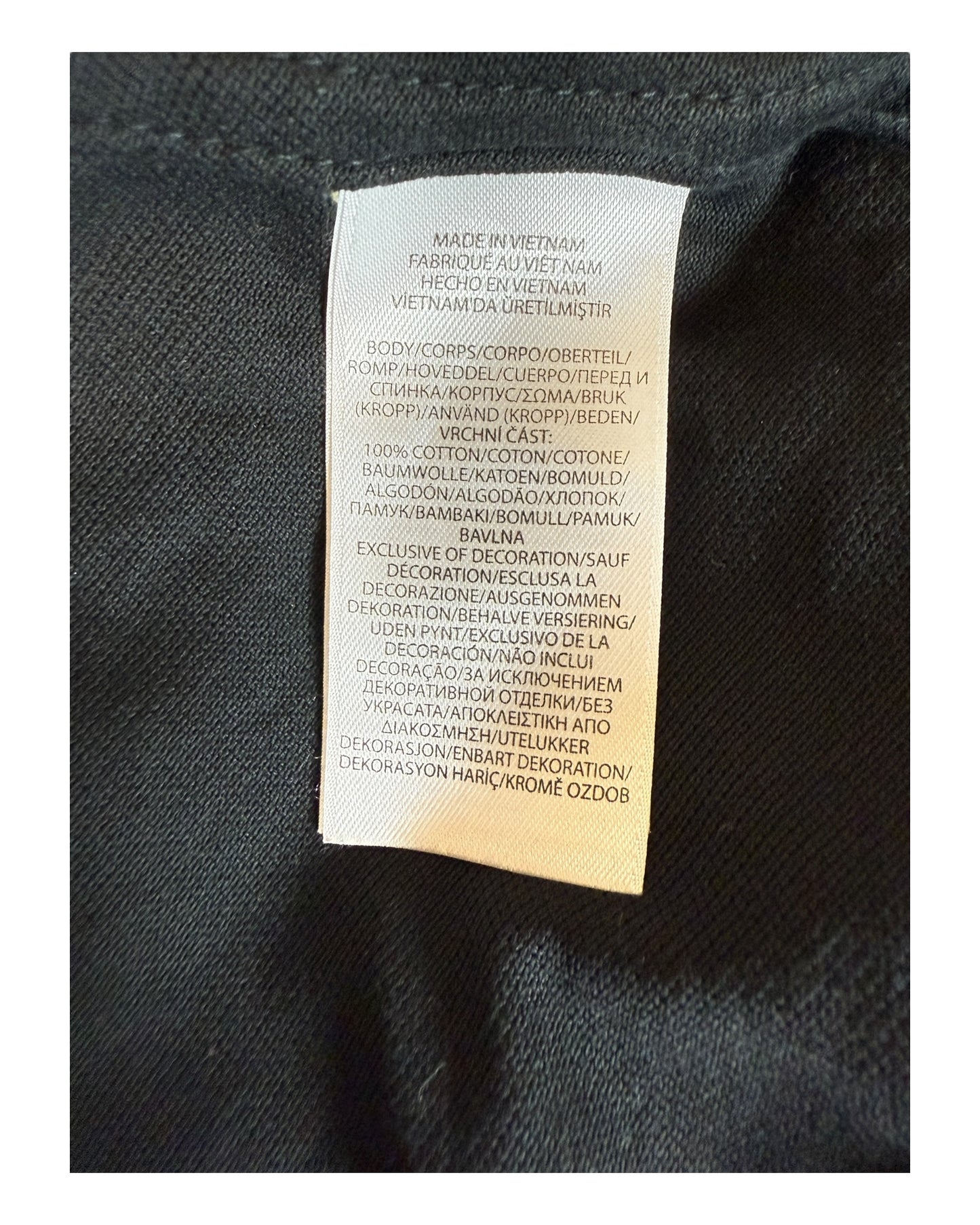 Polo Ralph Lauren Knit Oxford Bluse schwarz Größe S