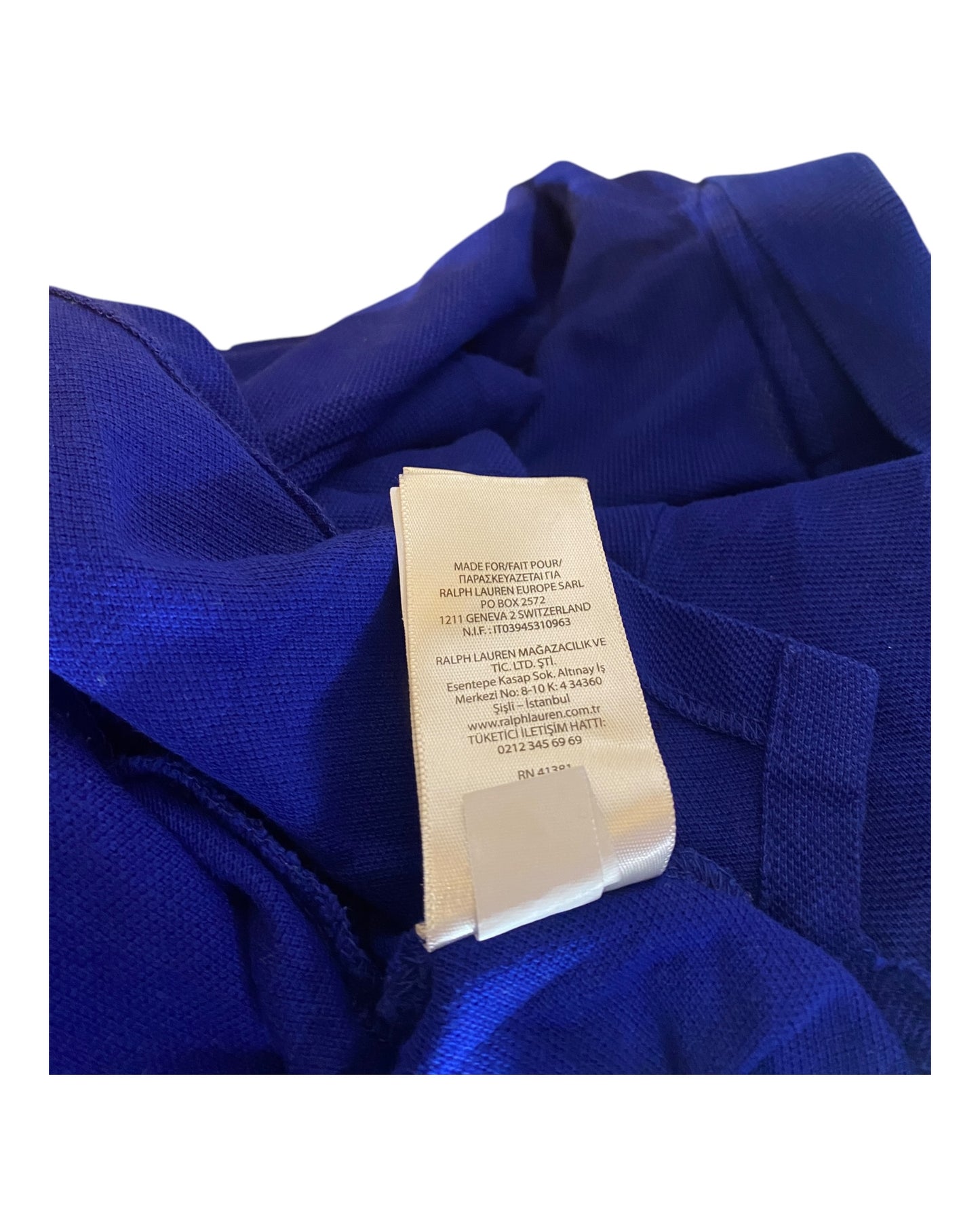 Polo Ralph Lauren Poloshirt royal Größe M