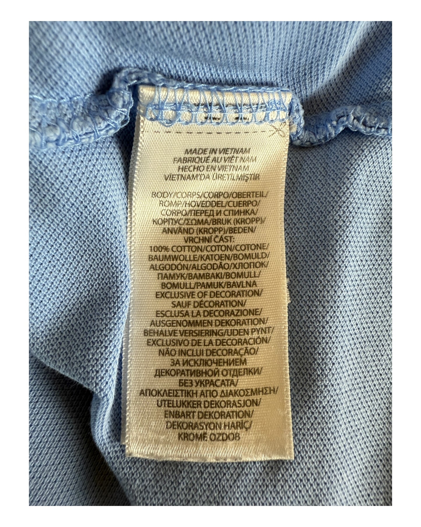 Polo Ralph Lauren Poloshirt hellblau Größe L