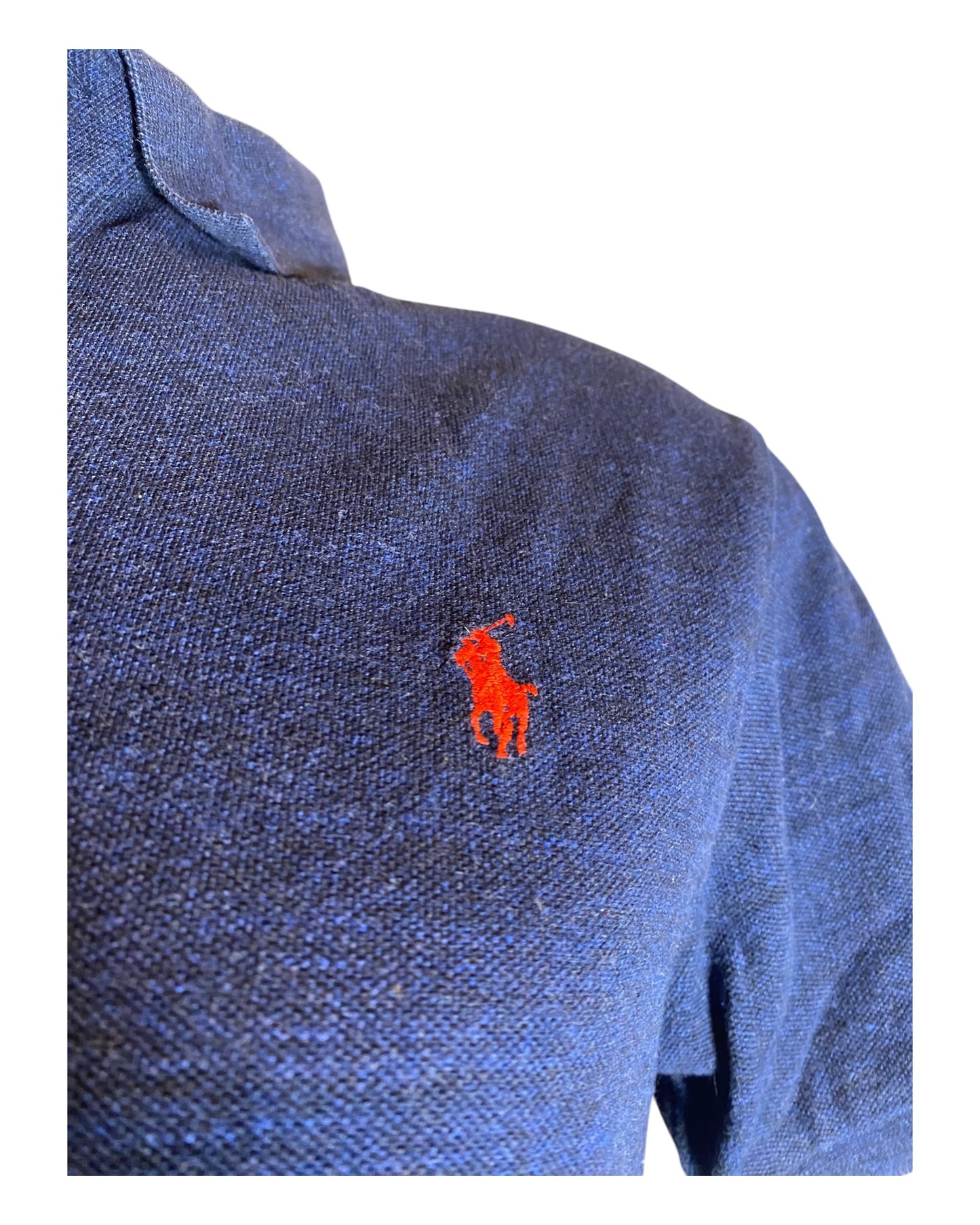 Polo Ralph Lauren Poloshirt marineblau meliert Größe L