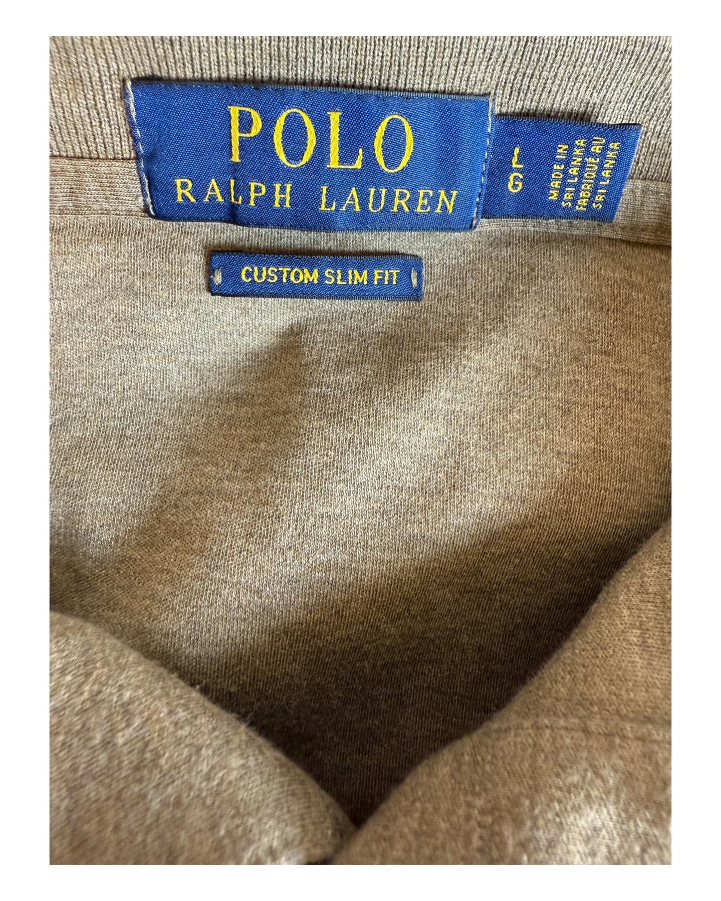 Polo Ralph Lauren Poloshirt beige Größe L