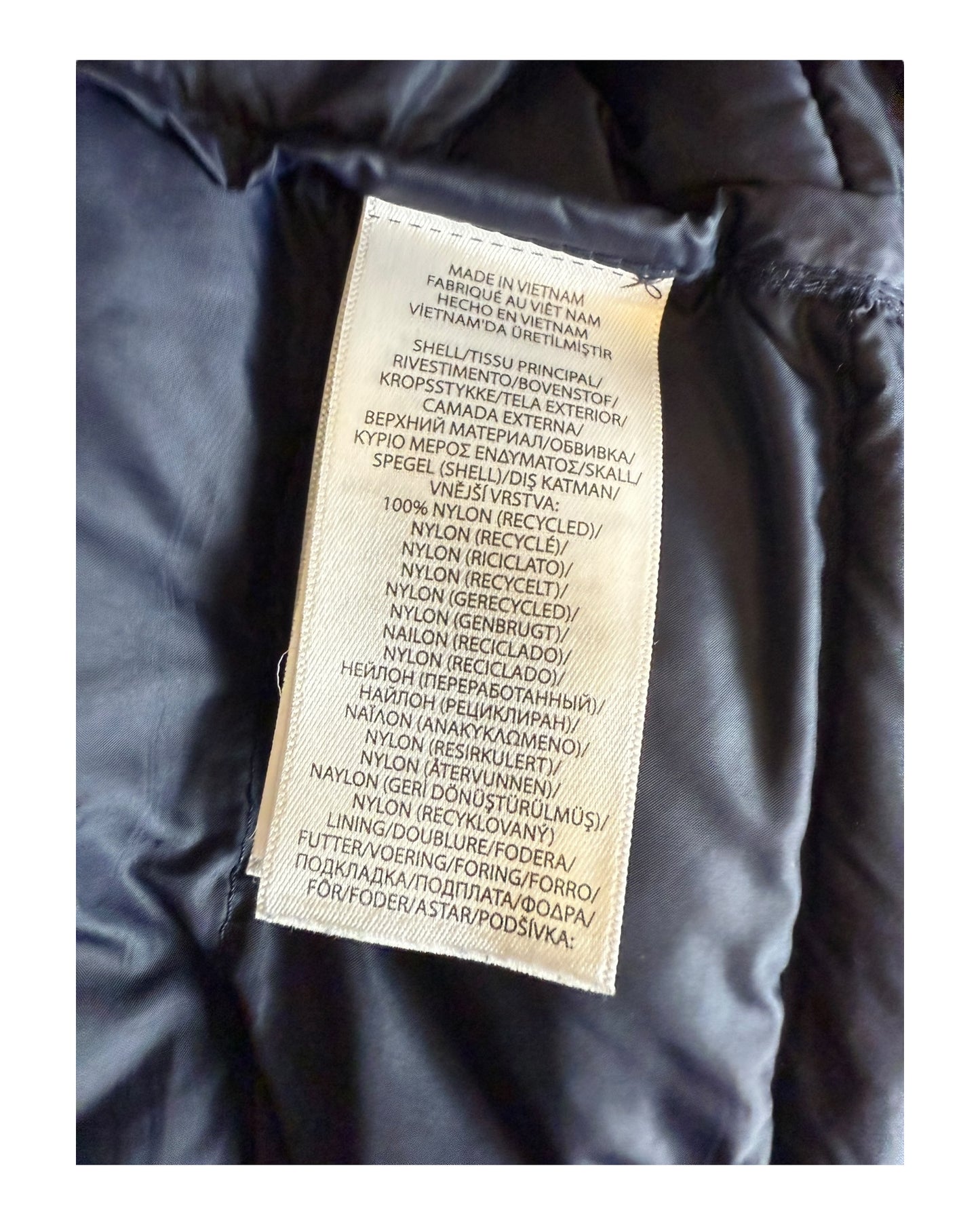 Polo Ralph Lauren Steppweste marineblau Größe L