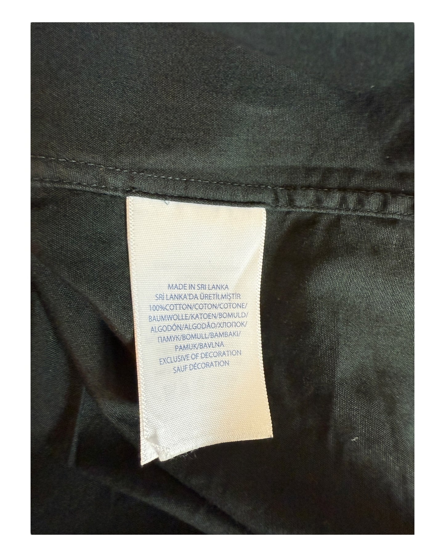 Polo Ralph Lauren Hemd schwarz Größe M