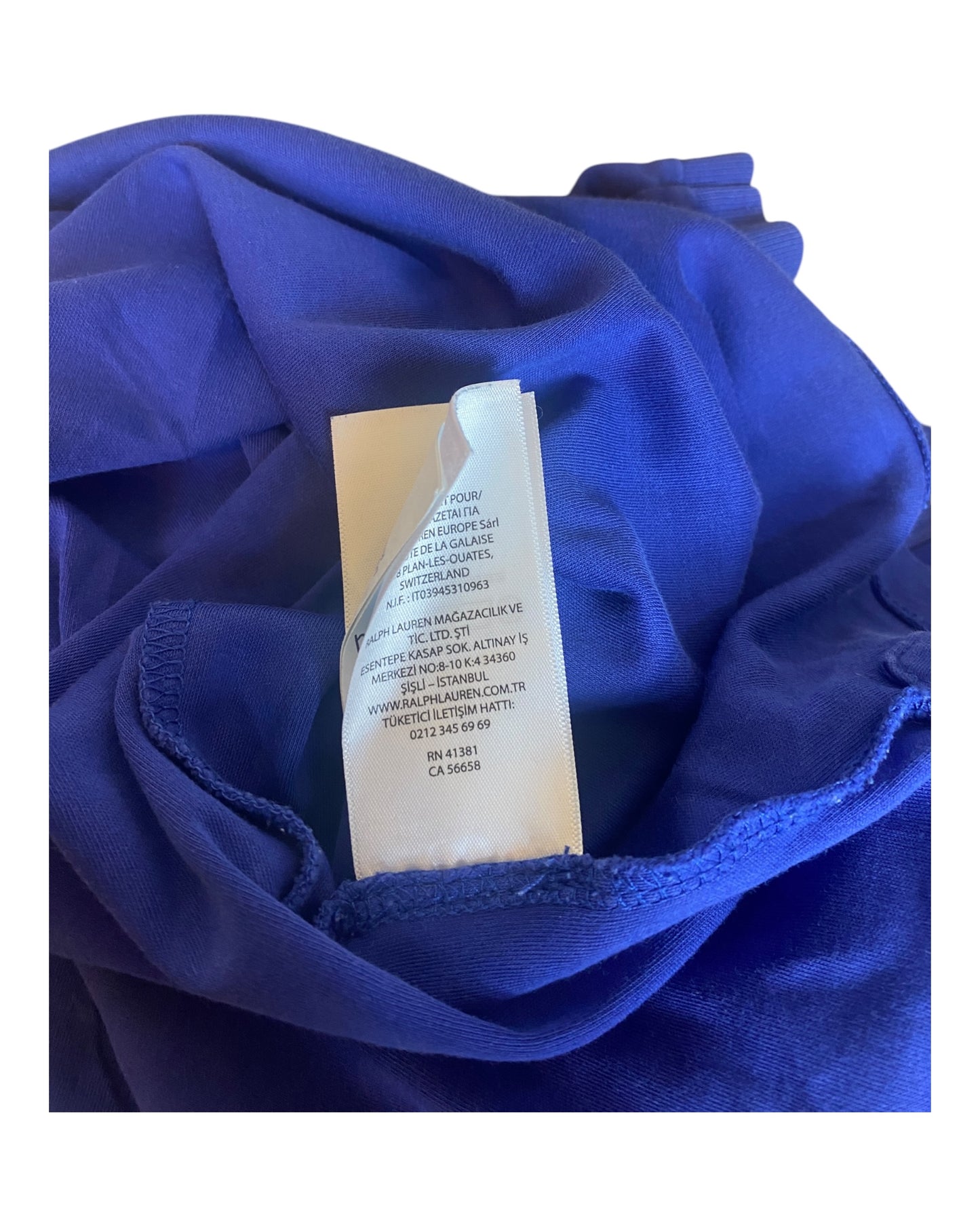 Polo Ralph Lauren Poloshirt blau Größe M