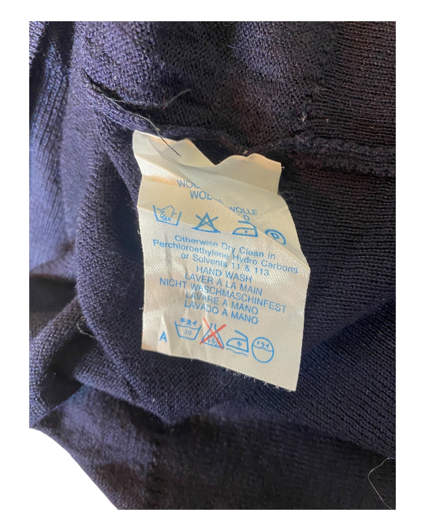 Burberry Pullover marineblau Größe L