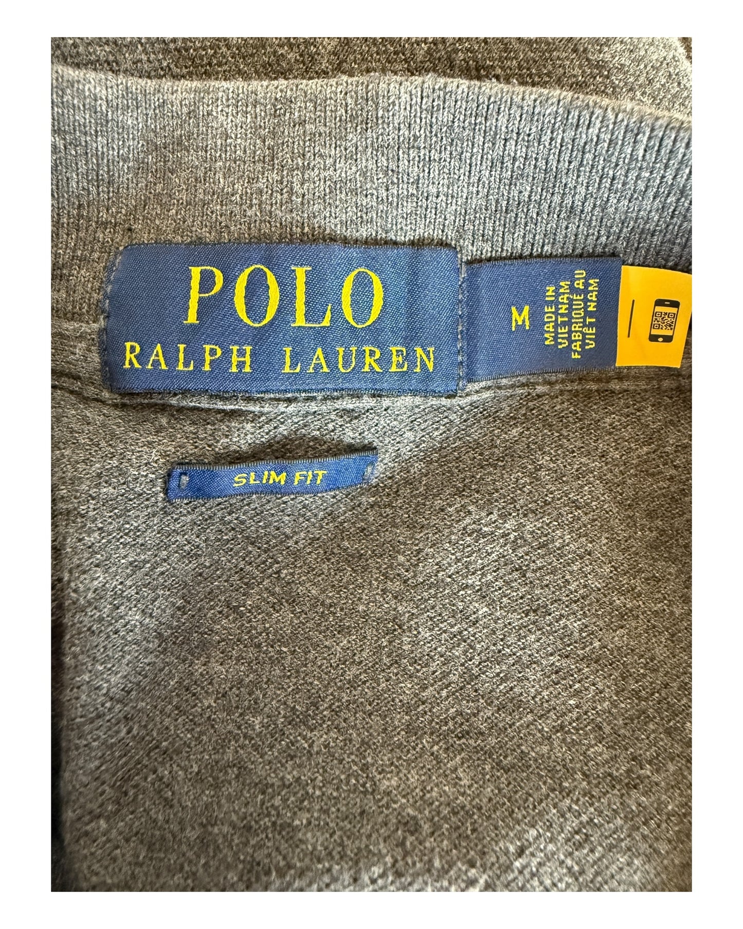 Polo Ralph Lauren Poloshirt grau Größe M