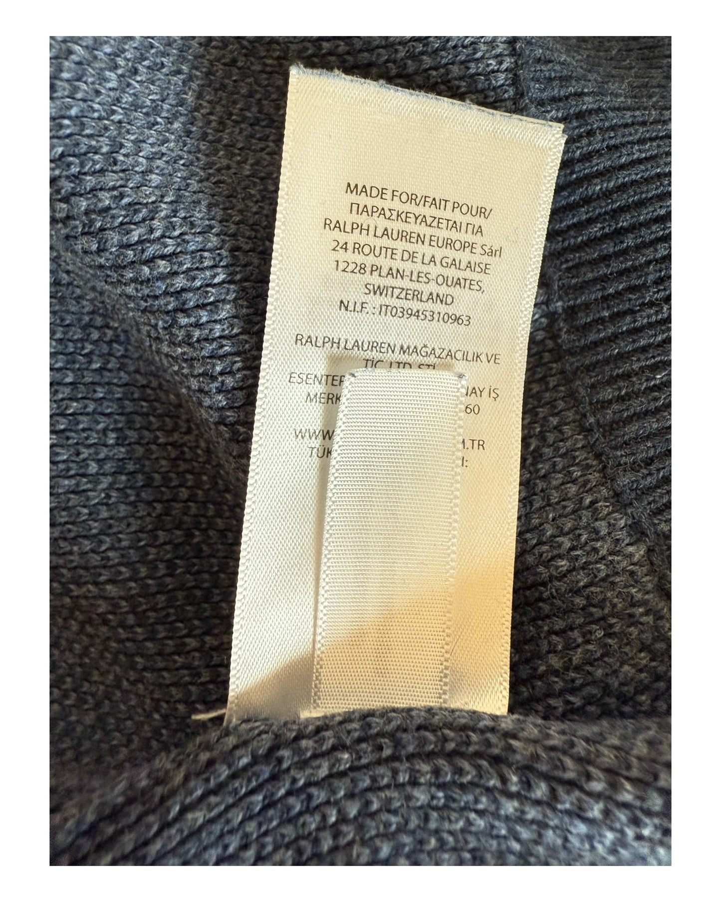 Polo Ralph Lauren Pullover marineblau Größe M