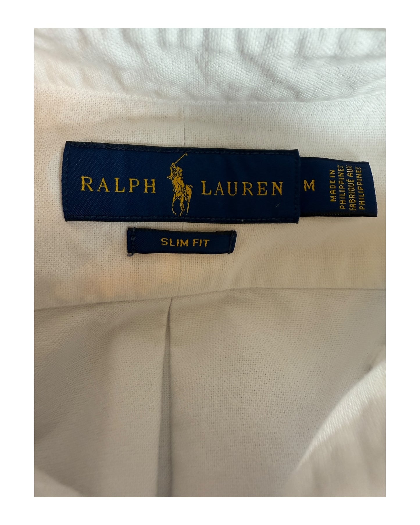Polo Ralph Lauren Oxfordhemd weiß Größe M