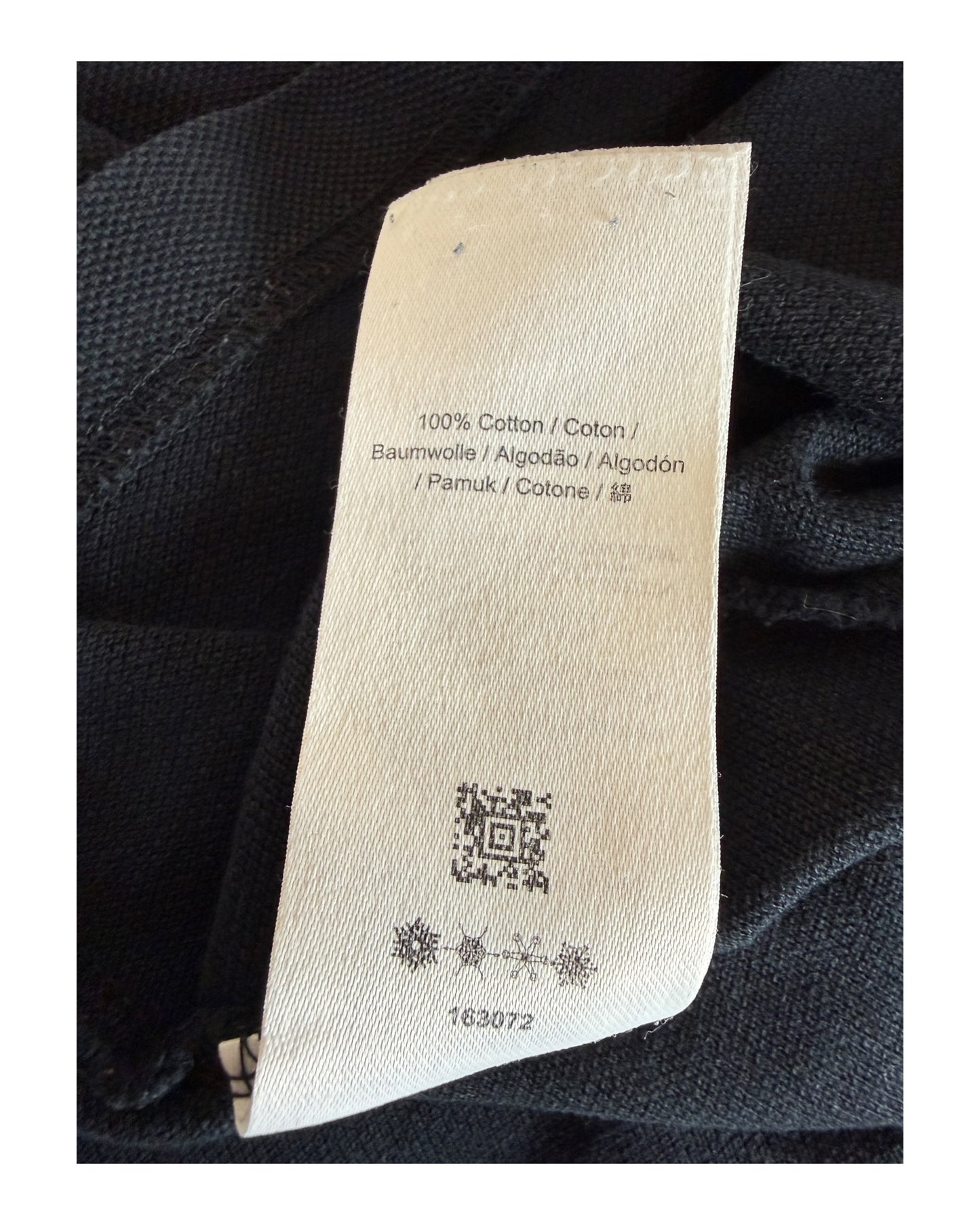 Fred Perry Poloshirt schwarz Größe M