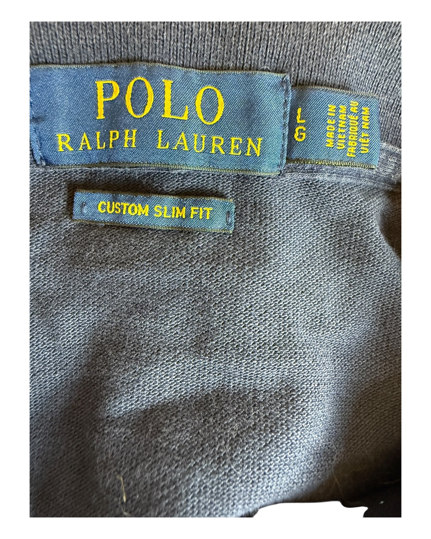 Polo Ralph Lauren Poloshirt marineblau Größe M