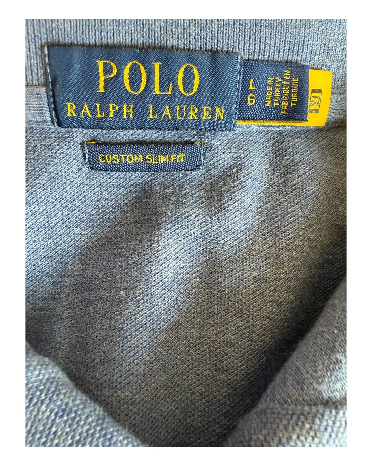 Polo Ralph Lauren Poloshirt blau Größe L