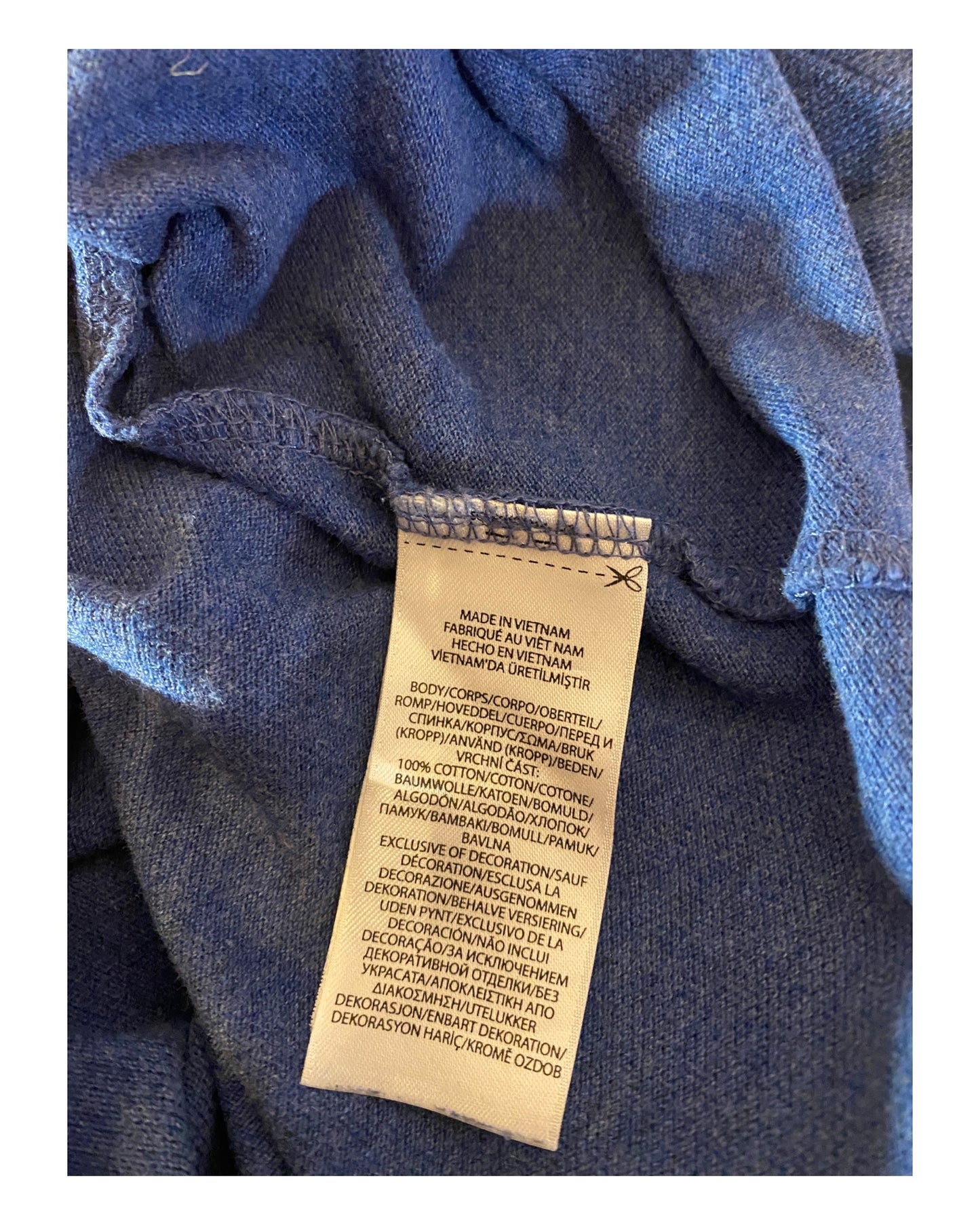 Polo Ralph Lauren Poloshirt blau Größe M
