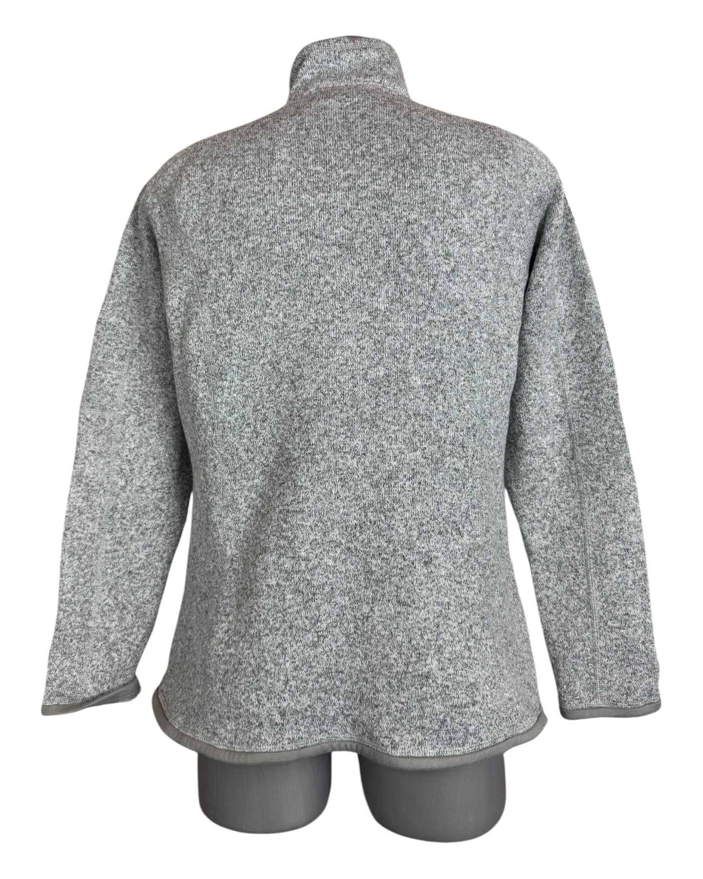 Patagonia Fleece Jacke grau Größe XL