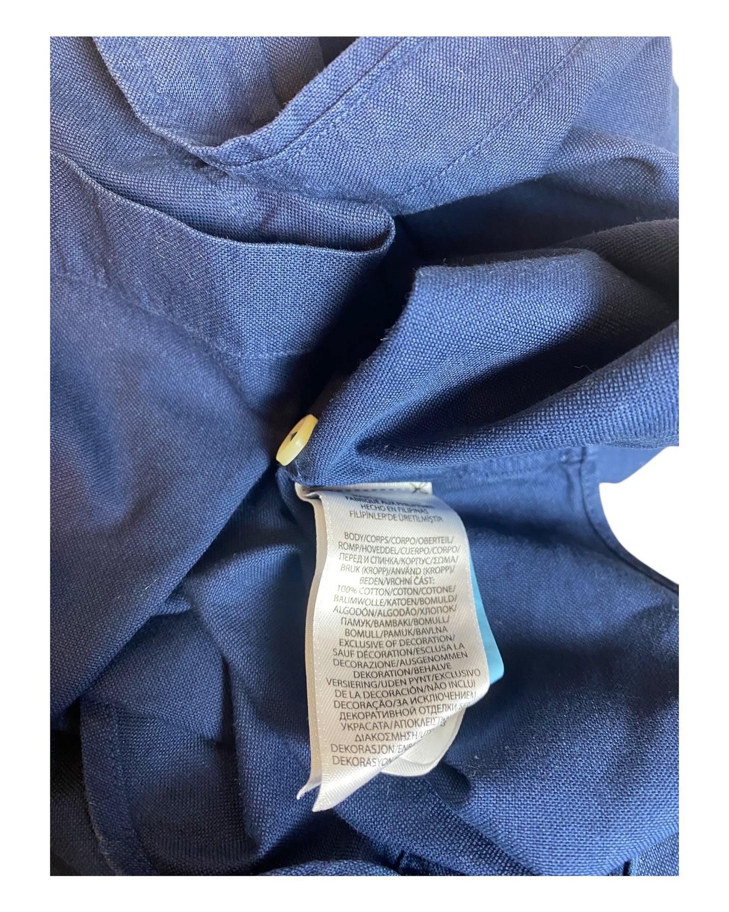 Polo Ralph Lauren Hemd marineblau Größe M