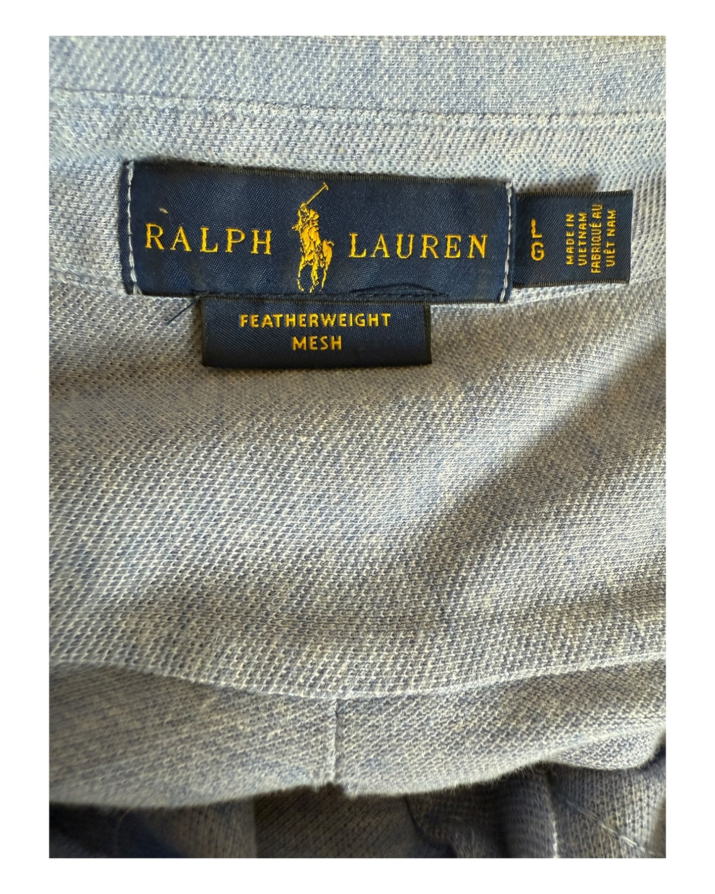 Polo Ralph Lauren Hemd hellblau Größe L