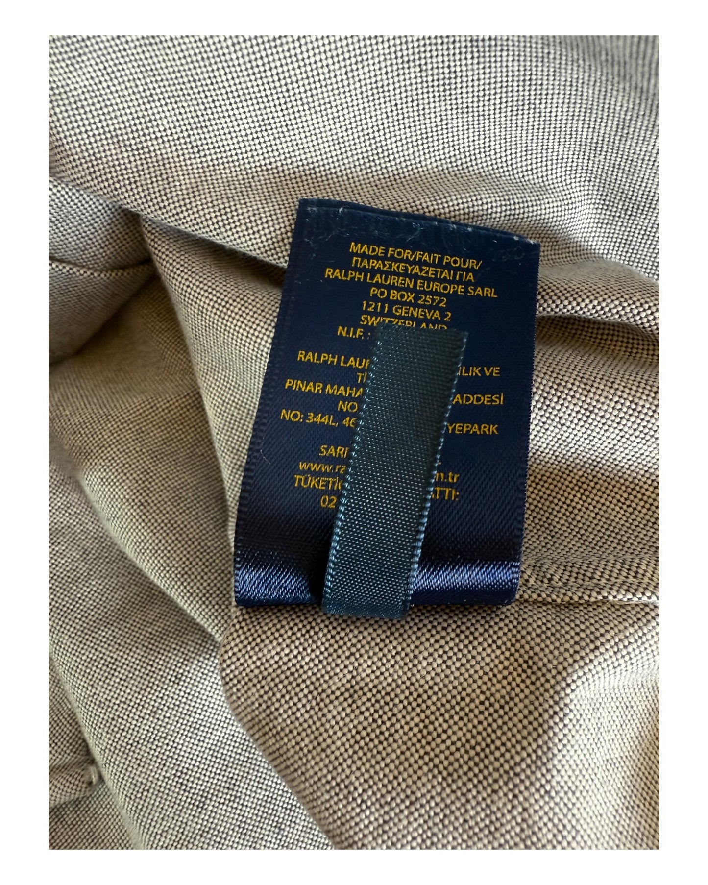 Polo Ralph Lauren Bluse grau Größe S