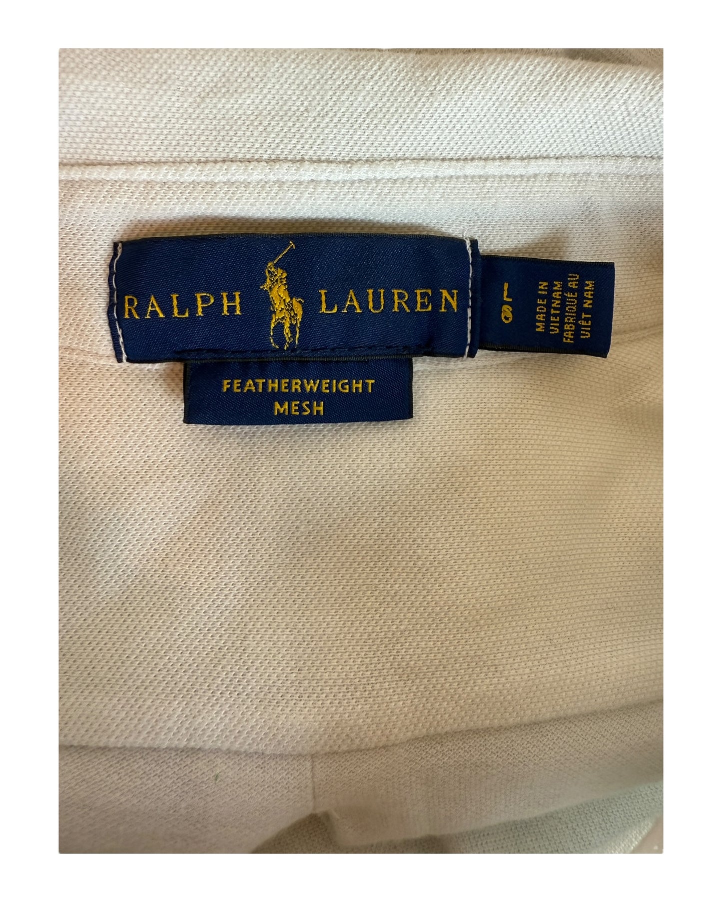 Polo Ralph Lauren Hemd weiß Größe L