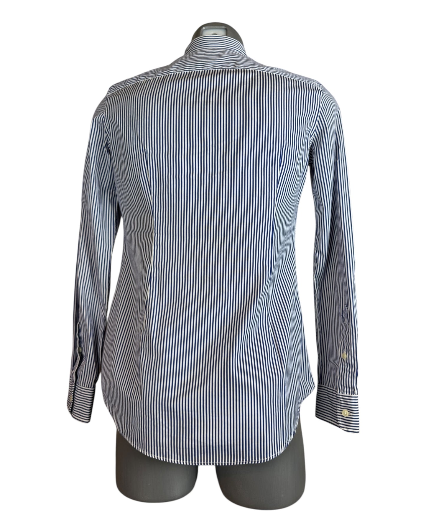 Polo Ralph Lauren Bluse blau weiß gestreift Größe S