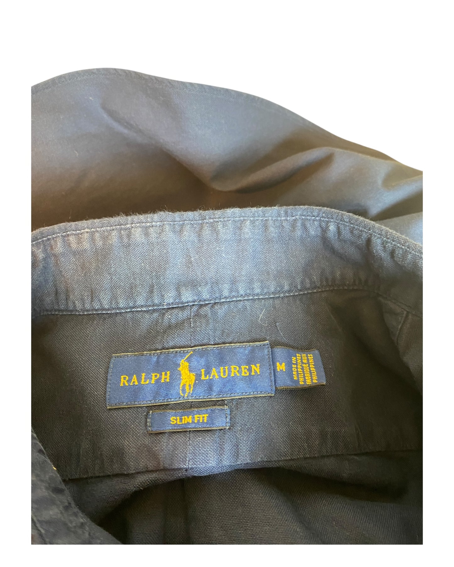 Polo Ralph Lauren Hemd marineblau Größe M