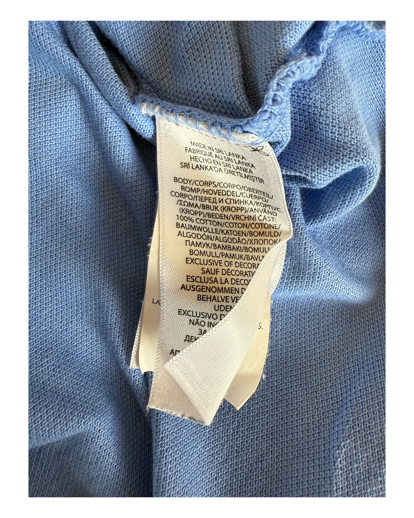 Polo Ralph Lauren Poloshirt hellblau Größe M