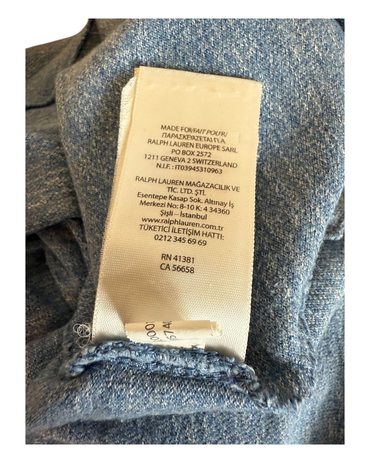 Polo Ralph Lauren Poloshirt hellblau Größe M