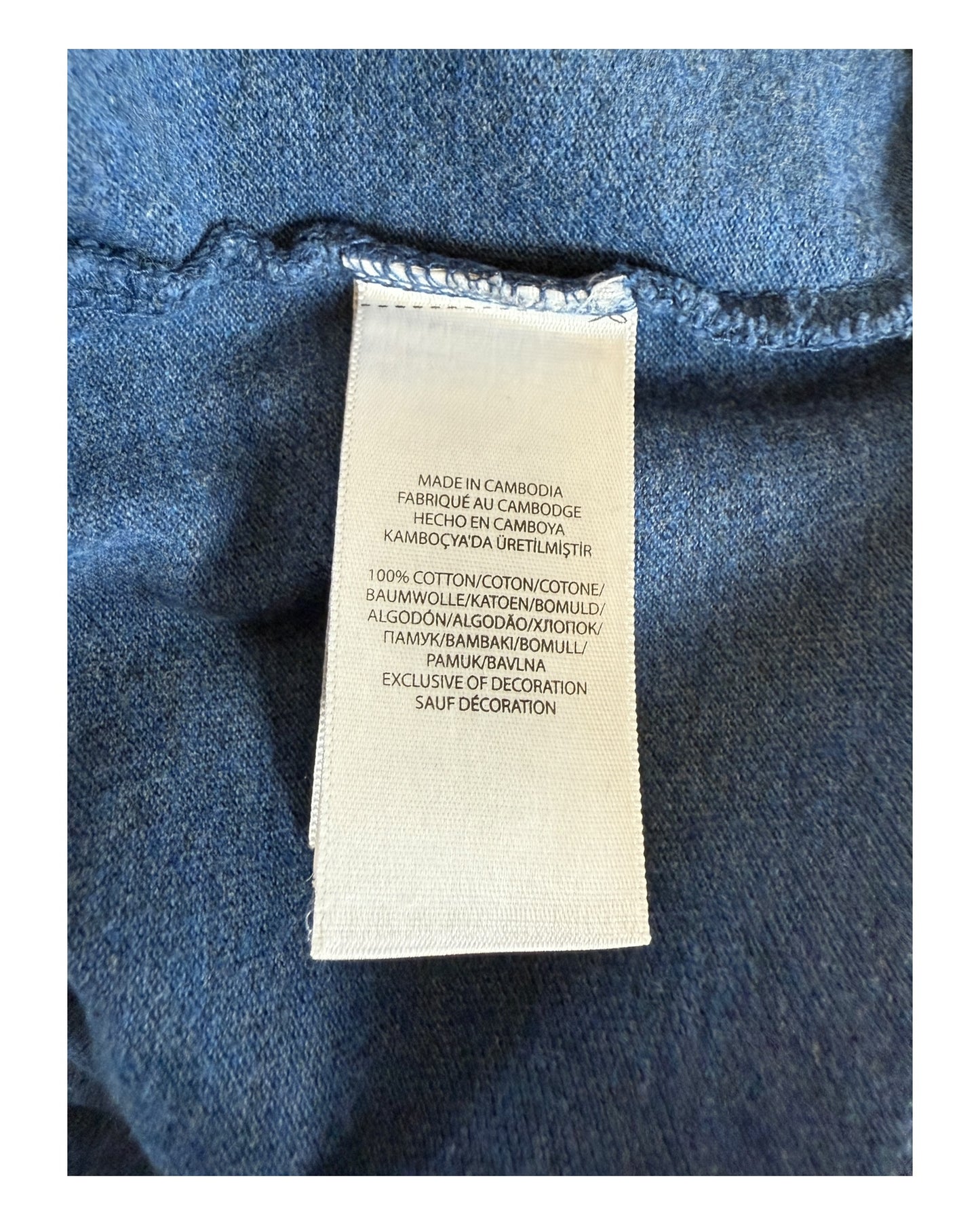 Polo Ralph Lauren Poloshirt blau Größe L