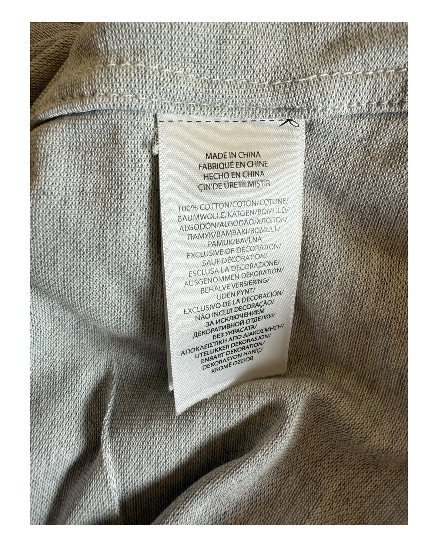 Polo Ralph Lauren Knit Oxfordhemd grau Größe M