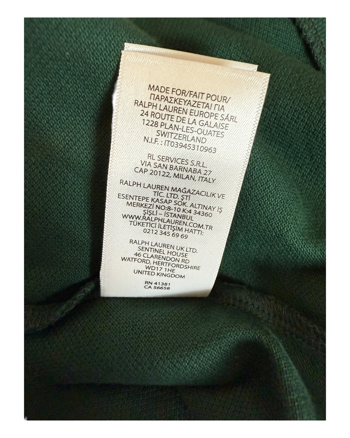 Polo Ralph Lauren Poloshirt grün Größe M