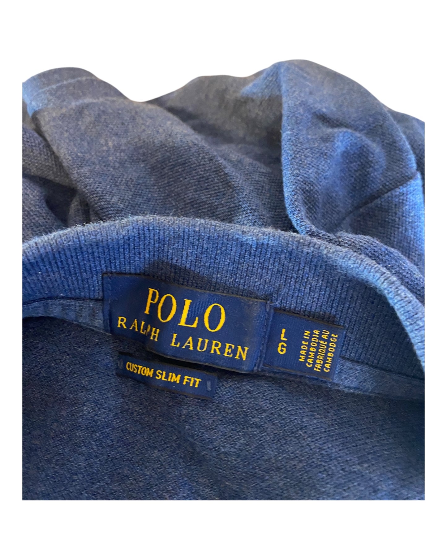 Polo Ralph Lauren Poloshirt blau Größe L