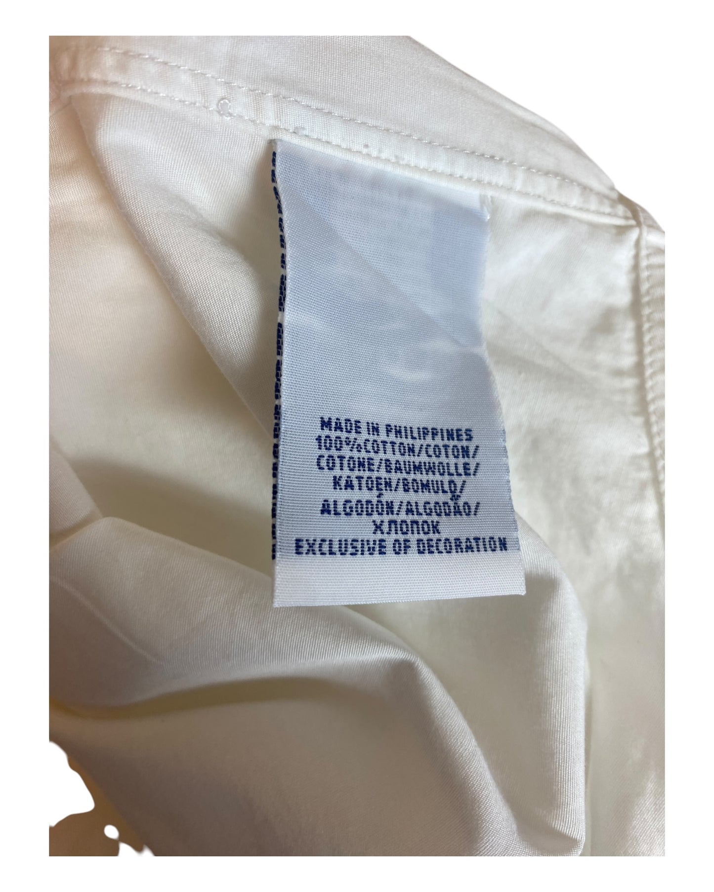 Polo Ralph Lauren Hemd weiß Größe L