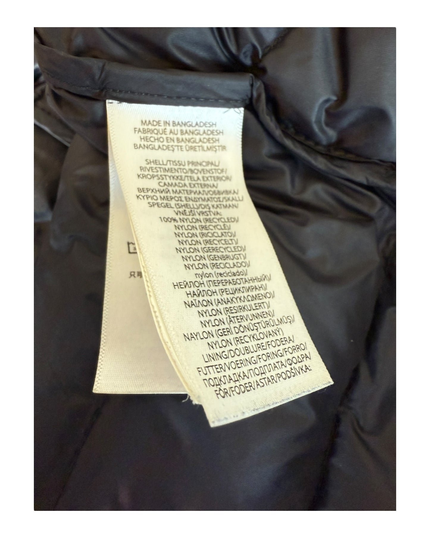 Polo Ralph Lauren Steppweste schwarz Größe M