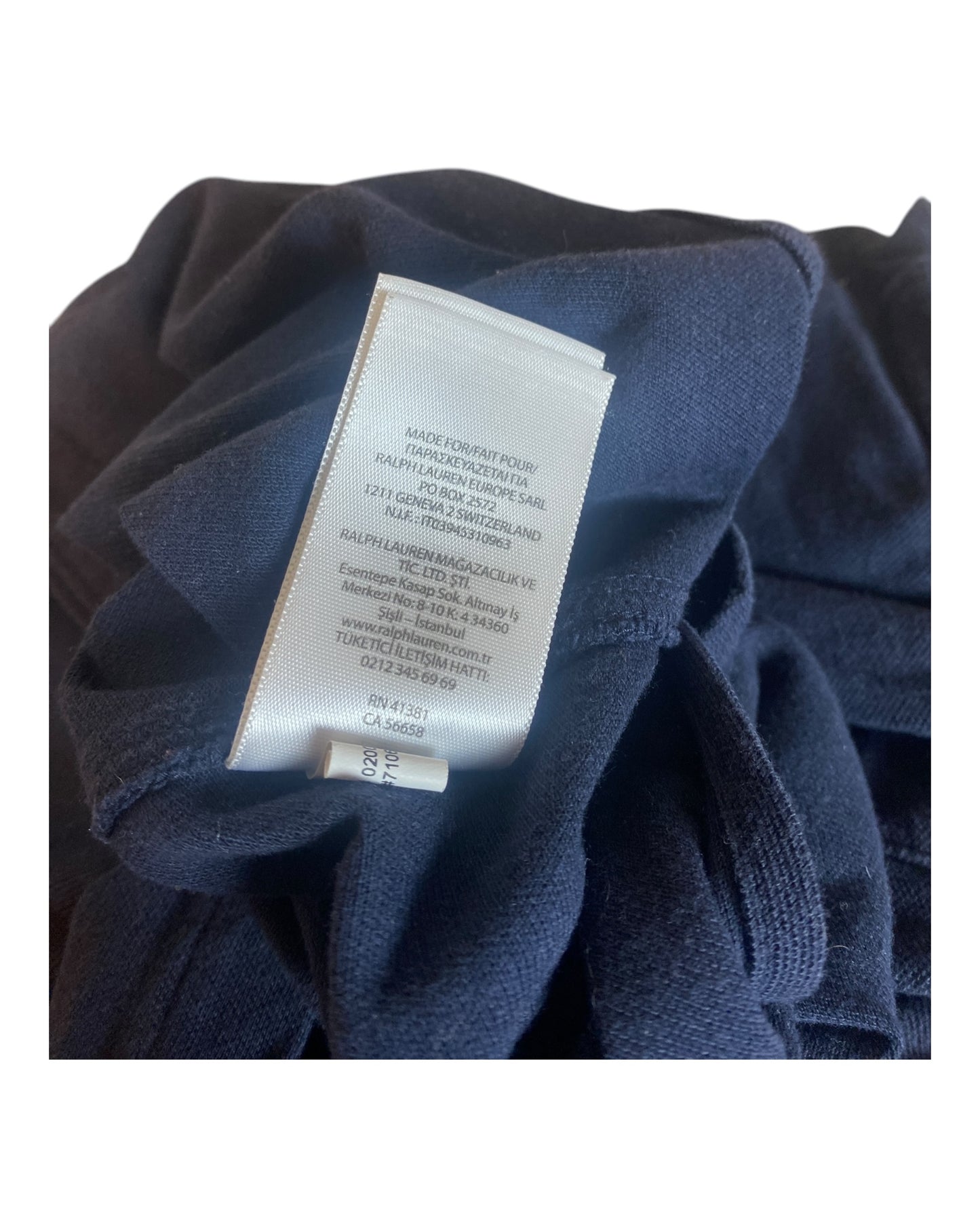 Polo Ralph Lauren Hemd marineblau Größe M