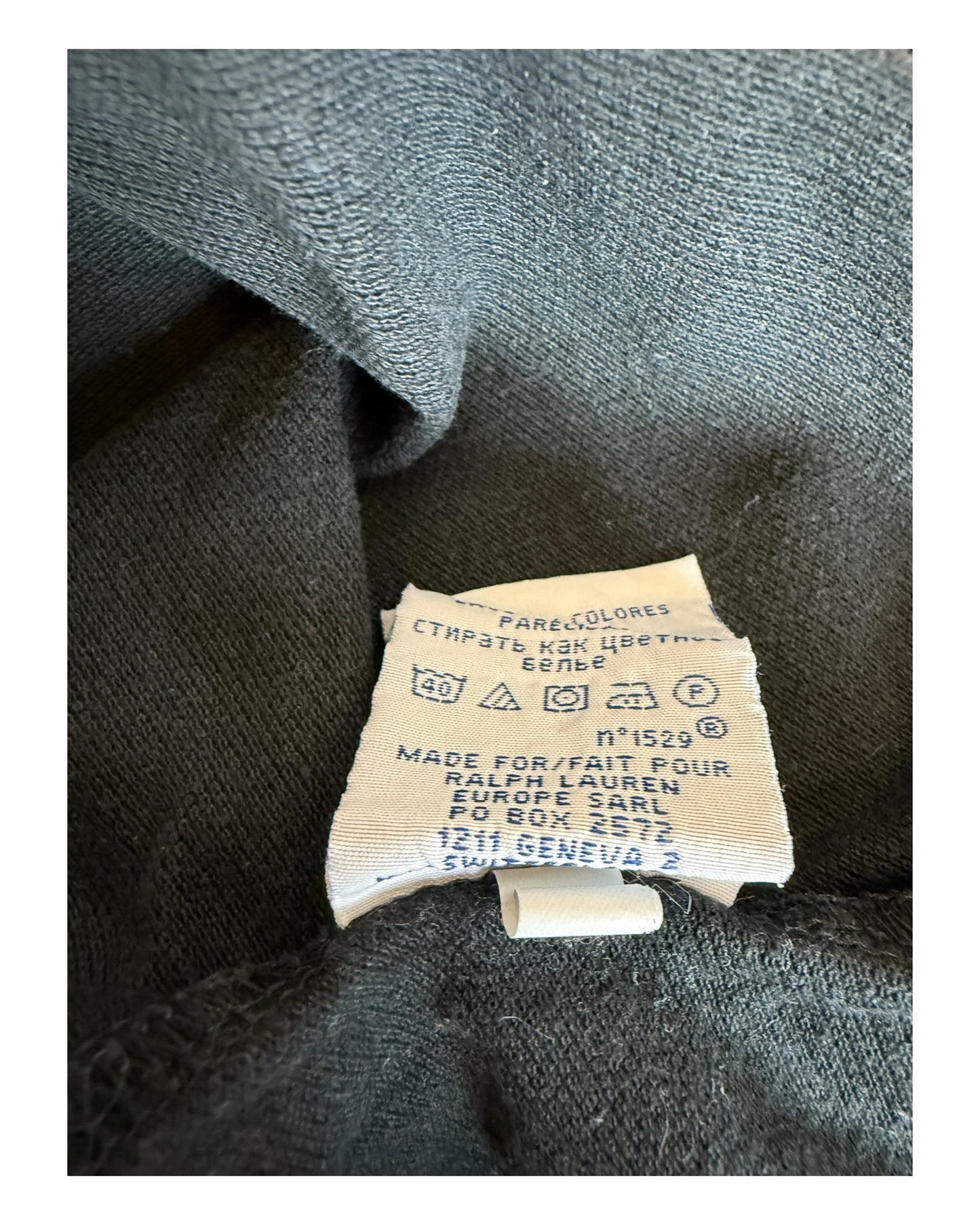 Polo Ralph Lauren Poloshirt schwarz Größe M