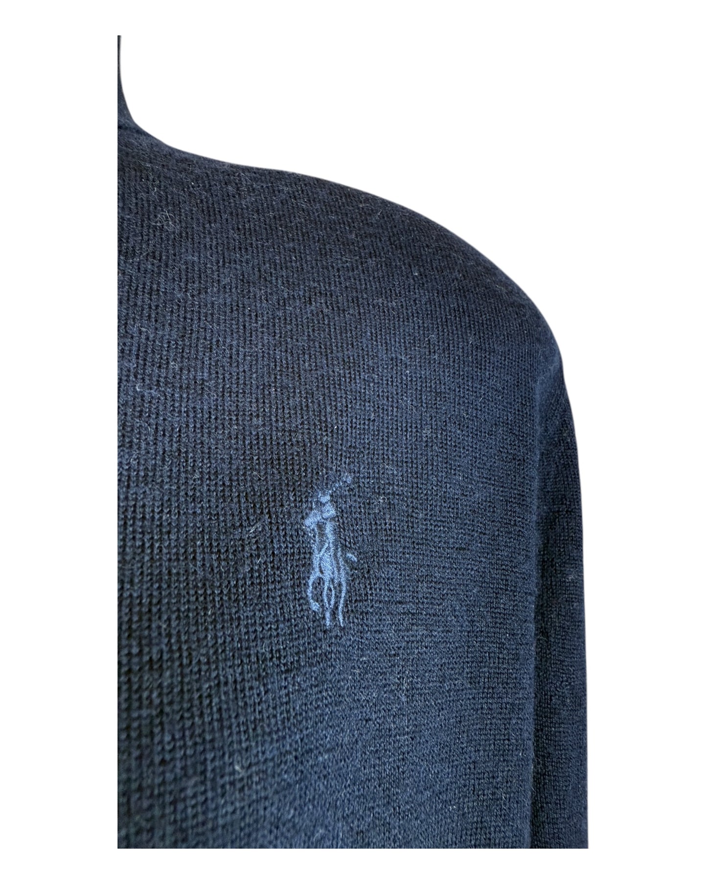 Polo Ralph Lauren Rollkragenpullover marineblau Größe L