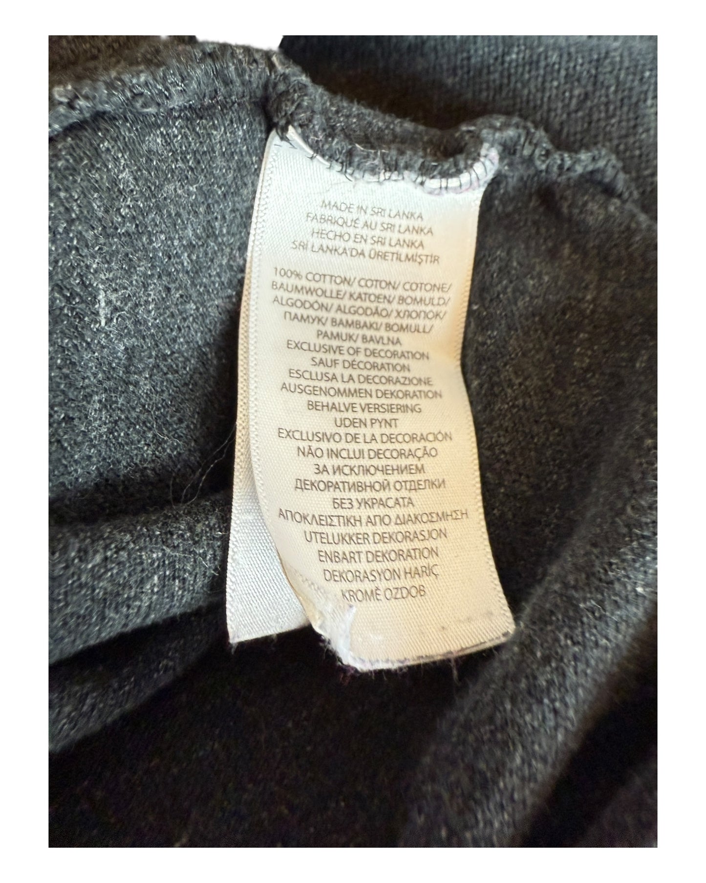 Polo Ralph Lauren Poloshirt schwarz meliert Größe L